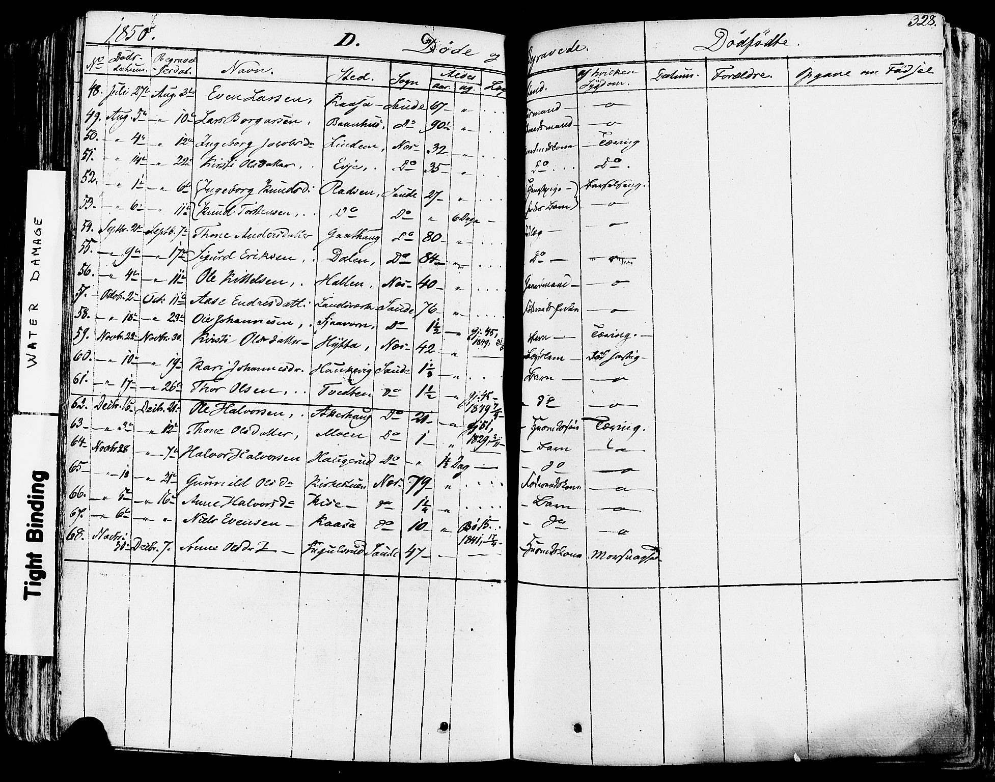 Sauherad kirkebøker, AV/SAKO-A-298/F/Fa/L0006: Parish register (official) no. I 6, 1827-1850, p. 328