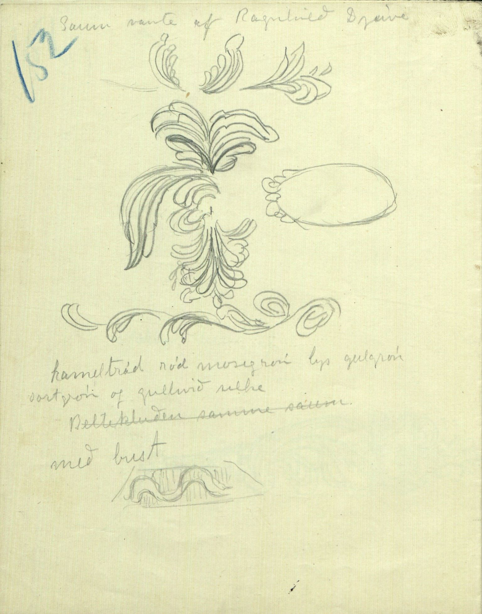 Rikard Berge, TEMU/TGM-A-1003/F/L0005/0002: 160-200 / 161 Oppskrifter av Rikard Berge, Aanund Olsnes m.fl. , 1905-1929, p. 152