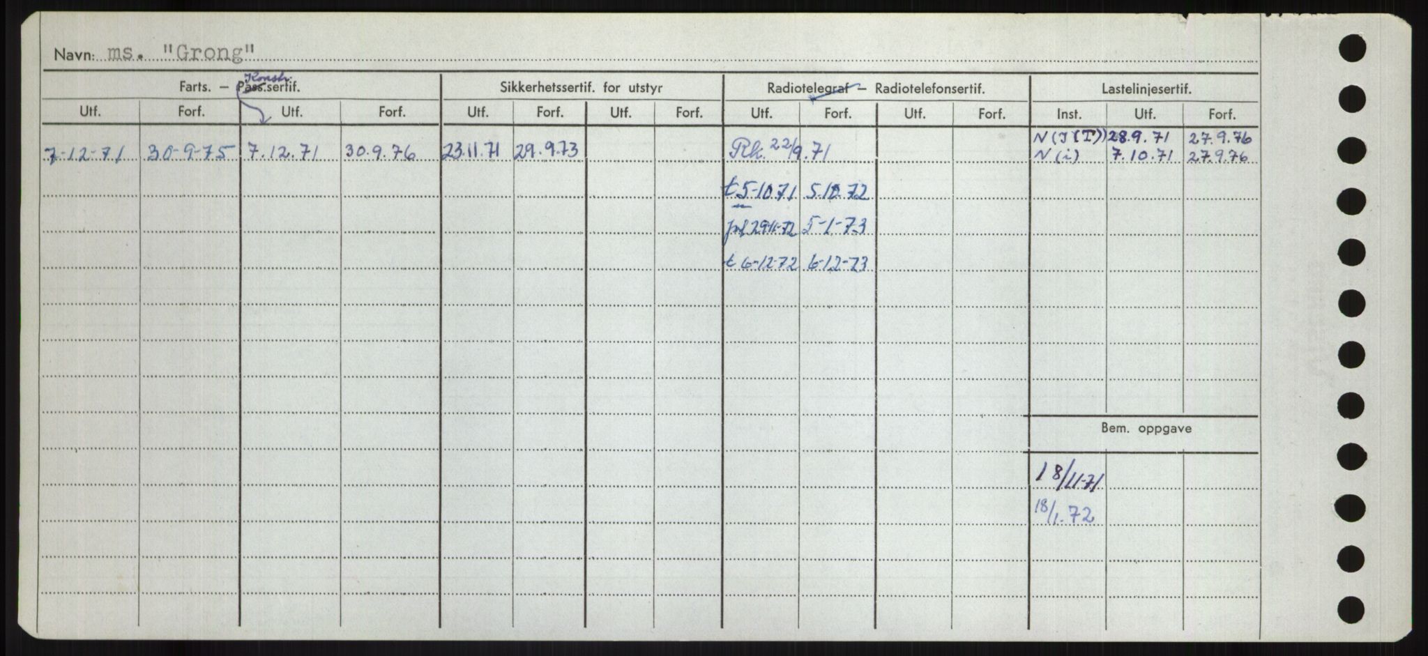 Sjøfartsdirektoratet med forløpere, Skipsmålingen, AV/RA-S-1627/H/Hd/L0013: Fartøy, Gne-Gås, p. 270