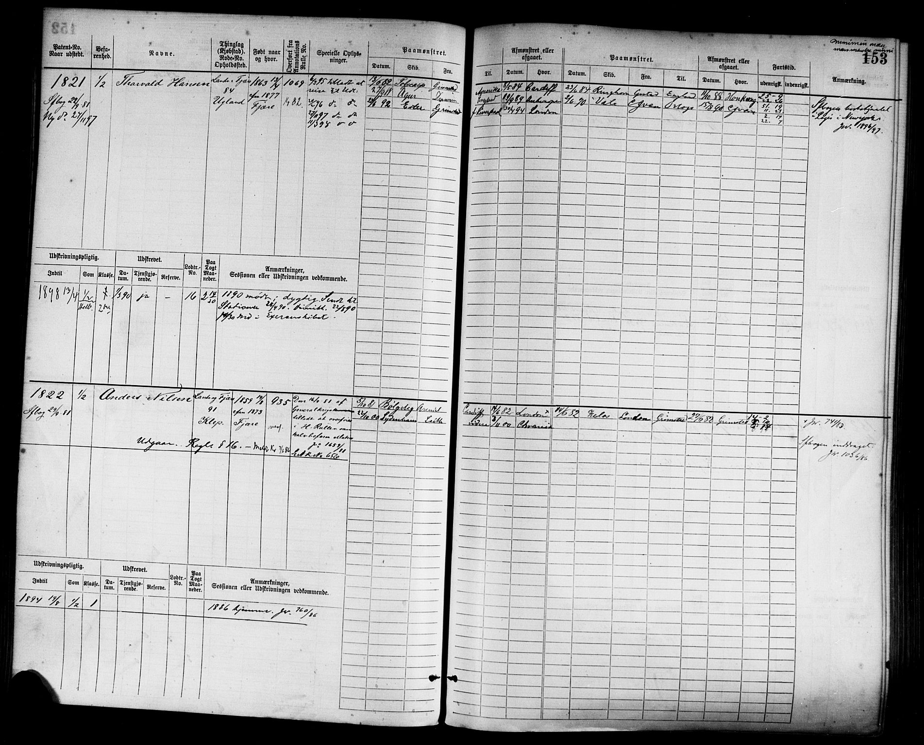 Grimstad mønstringskrets, AV/SAK-2031-0013/F/Fb/L0003: Hovedrulle nr 1517-2276, F-6, 1877-1888, p. 159