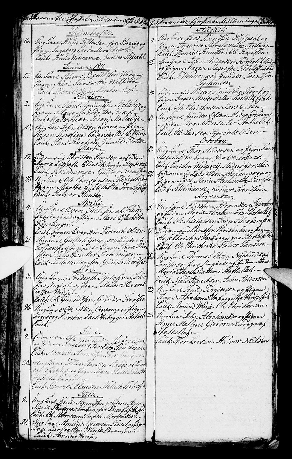 Bamble kirkebøker, SAKO/A-253/G/Ga/L0004: Parish register (copy) no. I 4, 1808-1814