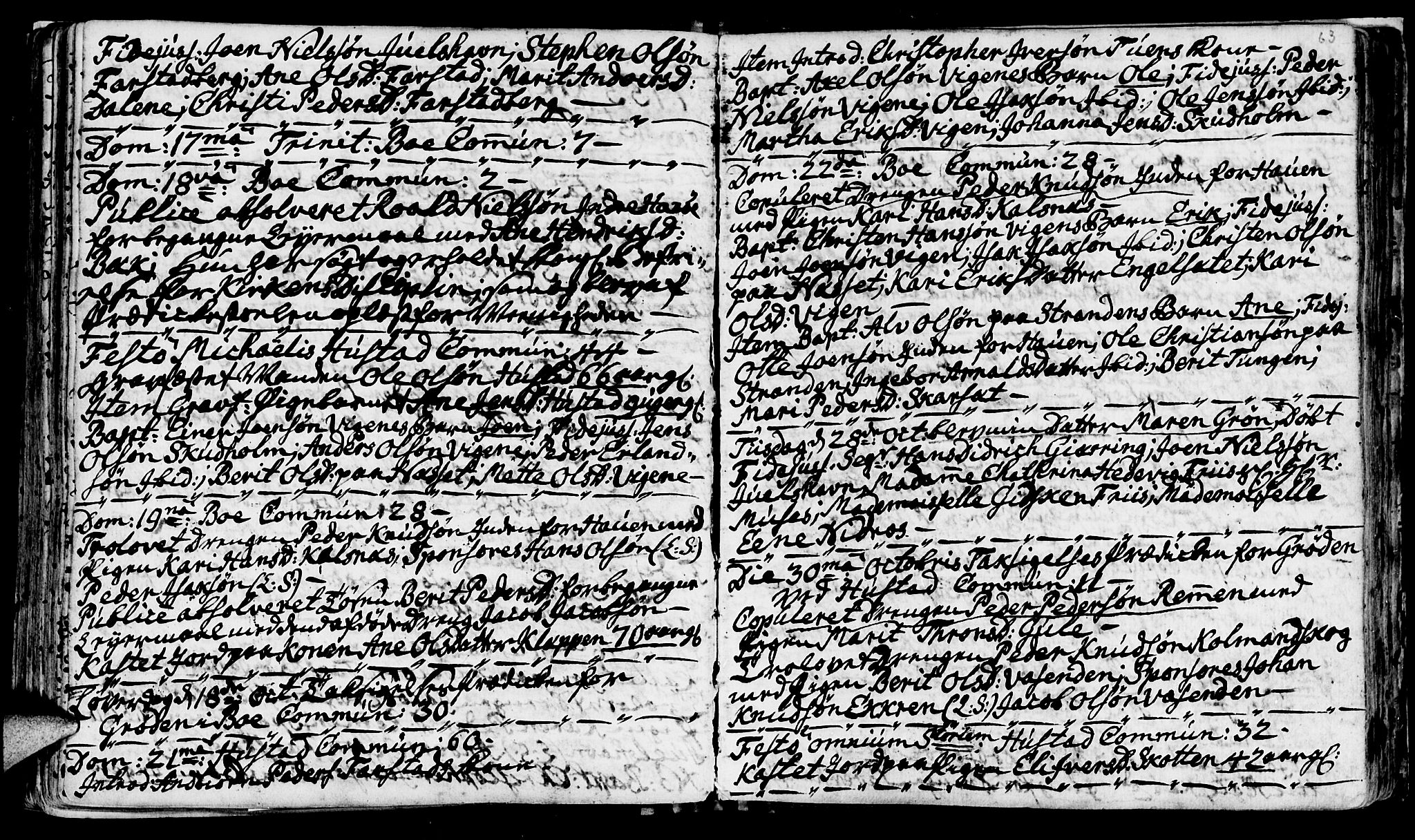 Ministerialprotokoller, klokkerbøker og fødselsregistre - Møre og Romsdal, AV/SAT-A-1454/566/L0760: Parish register (official) no. 566A01, 1739-1766, p. 63