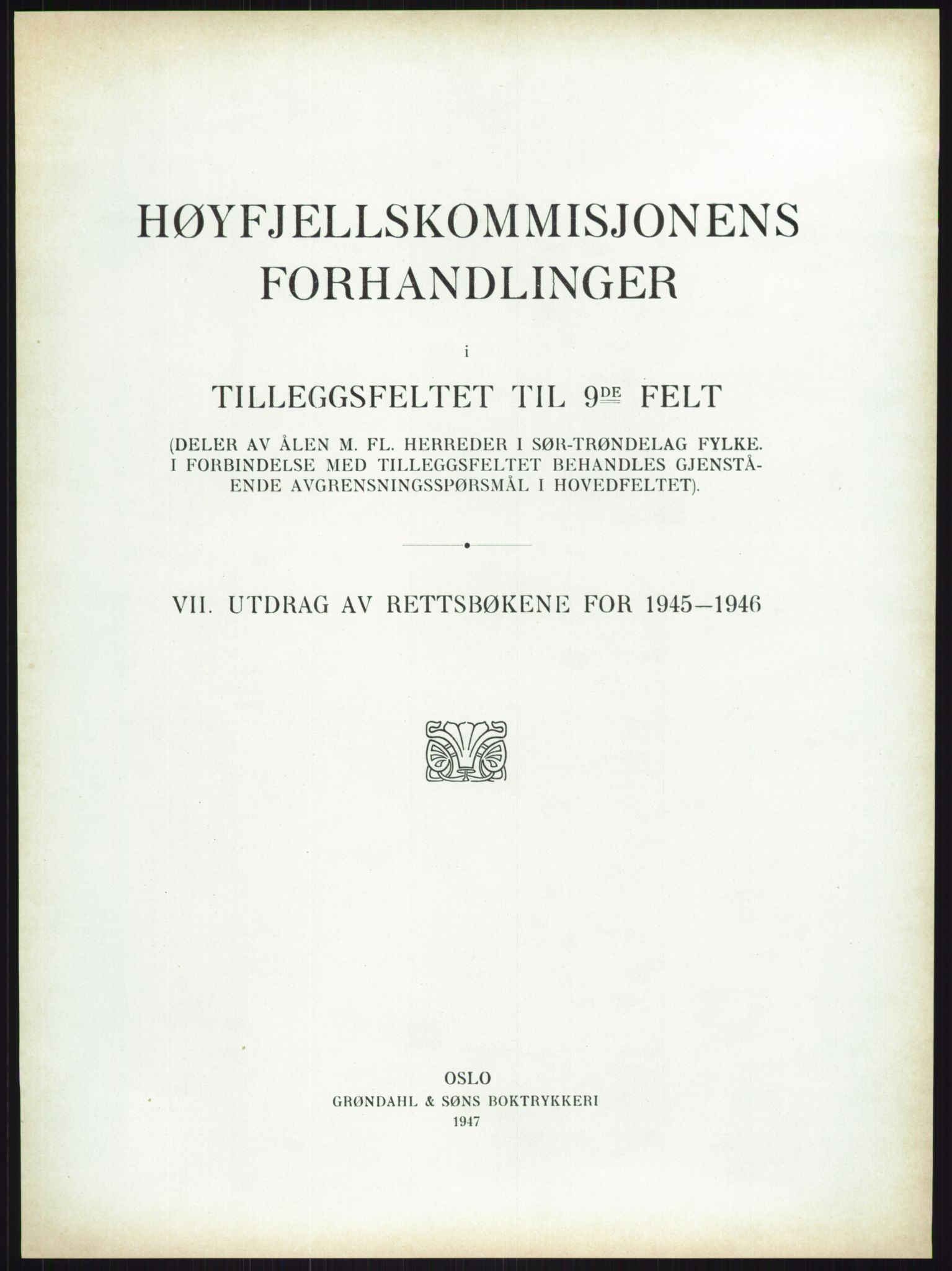 Høyfjellskommisjonen, AV/RA-S-1546/X/Xa/L0001: Nr. 1-33, 1909-1953, p. 4465