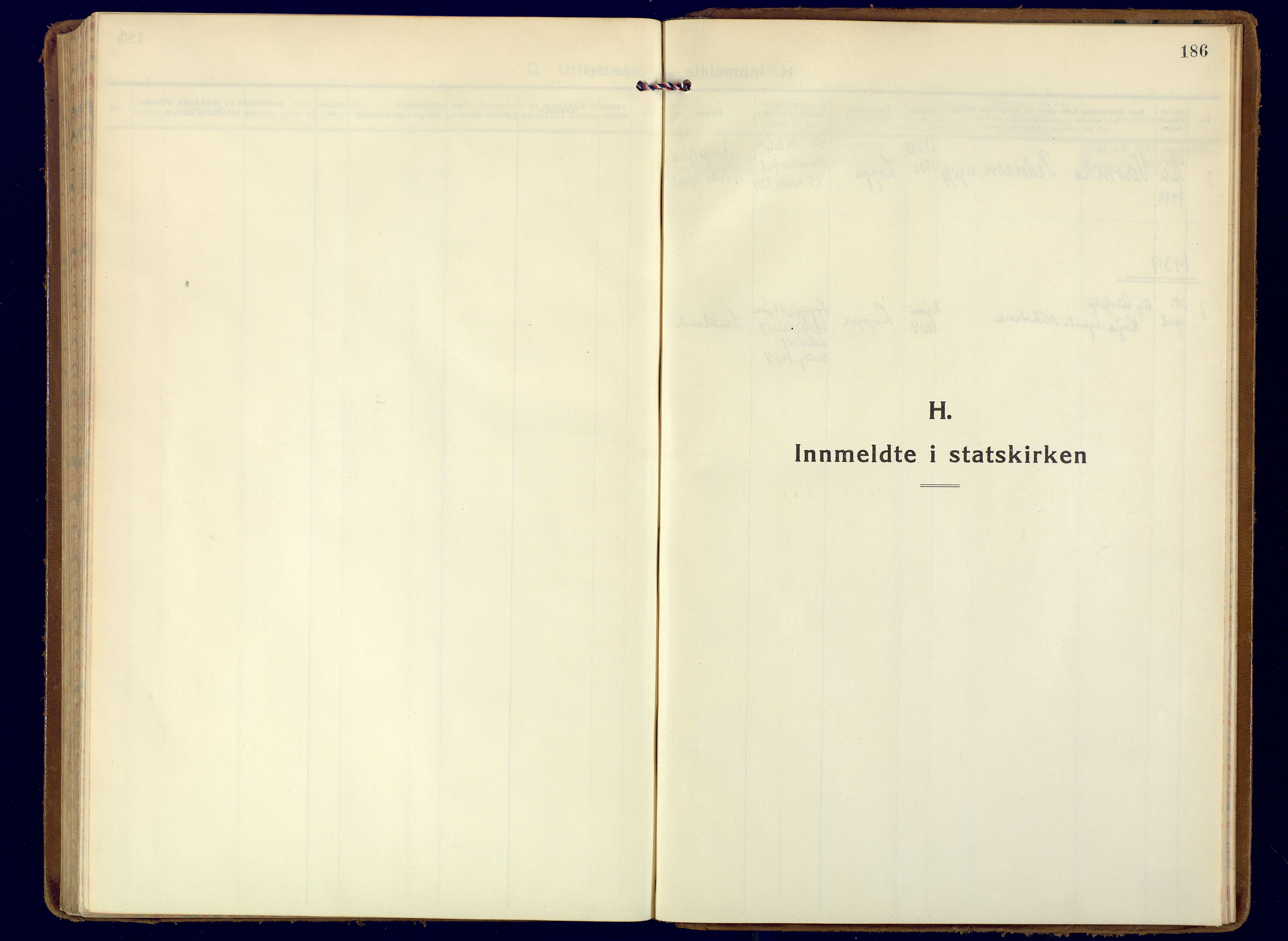 Loppa sokneprestkontor, AV/SATØ-S-1339/H/Ha/L0014kirke: Parish register (official) no. 14, 1933-1942, p. 186