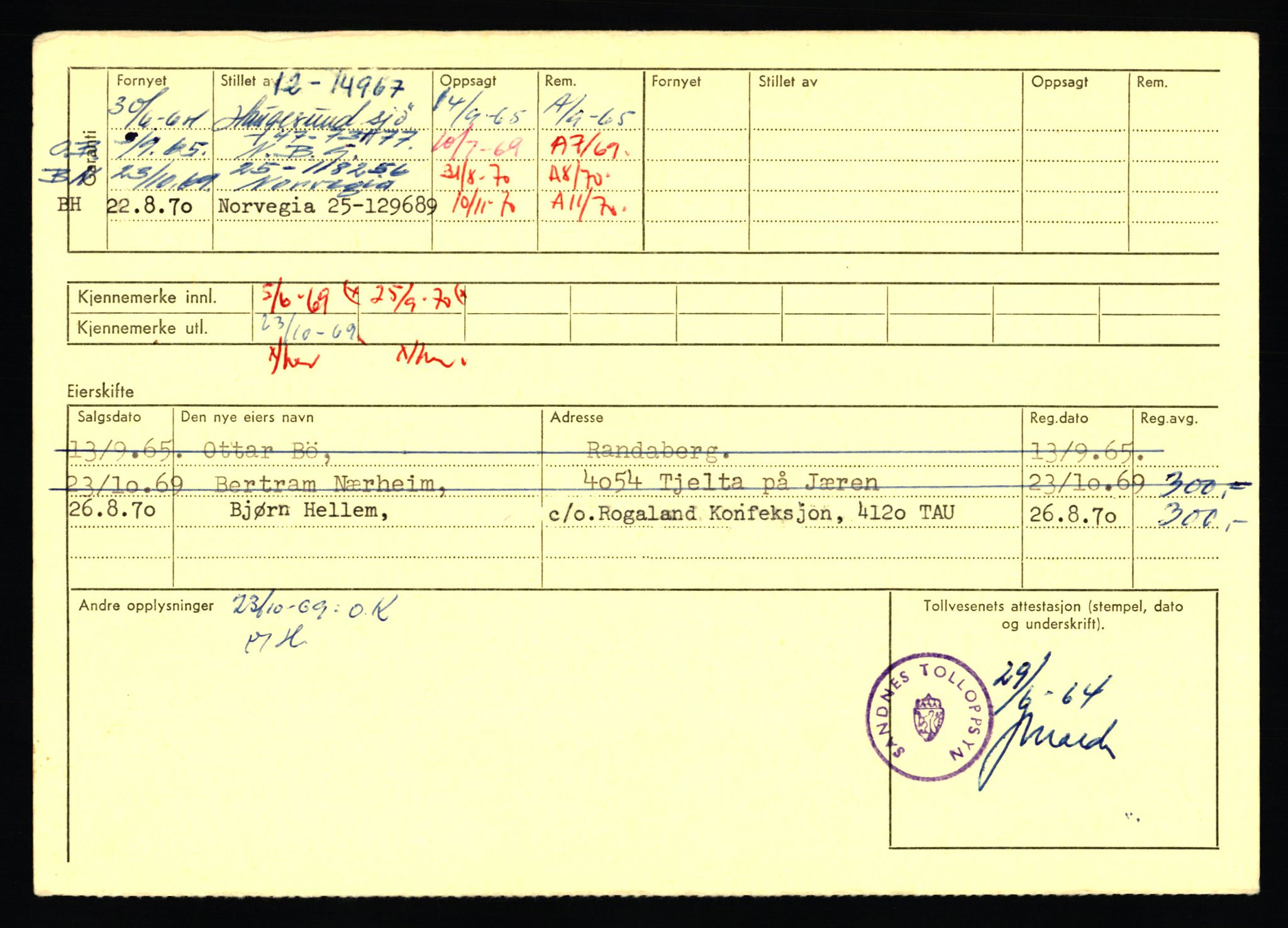 Stavanger trafikkstasjon, AV/SAST-A-101942/0/F/L0068: L-75000 - L-76799, 1930-1971, p. 1746