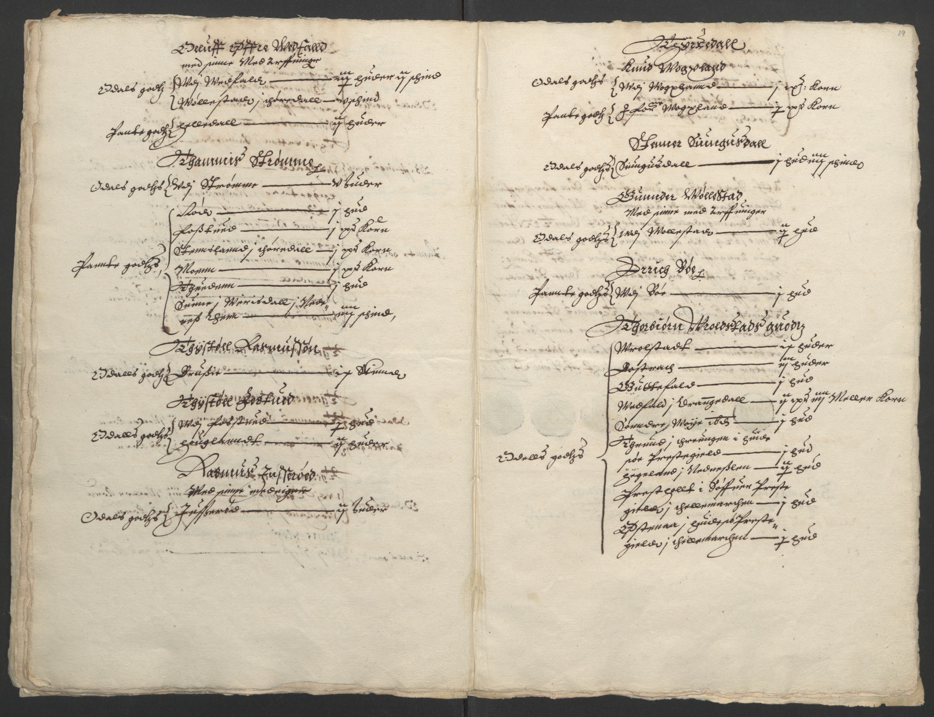 Stattholderembetet 1572-1771, AV/RA-EA-2870/Ek/L0009/0002: Jordebøker til utlikning av rosstjeneste 1624-1626: / Odelsjordebøker for Bratsberg len, 1624, p. 24