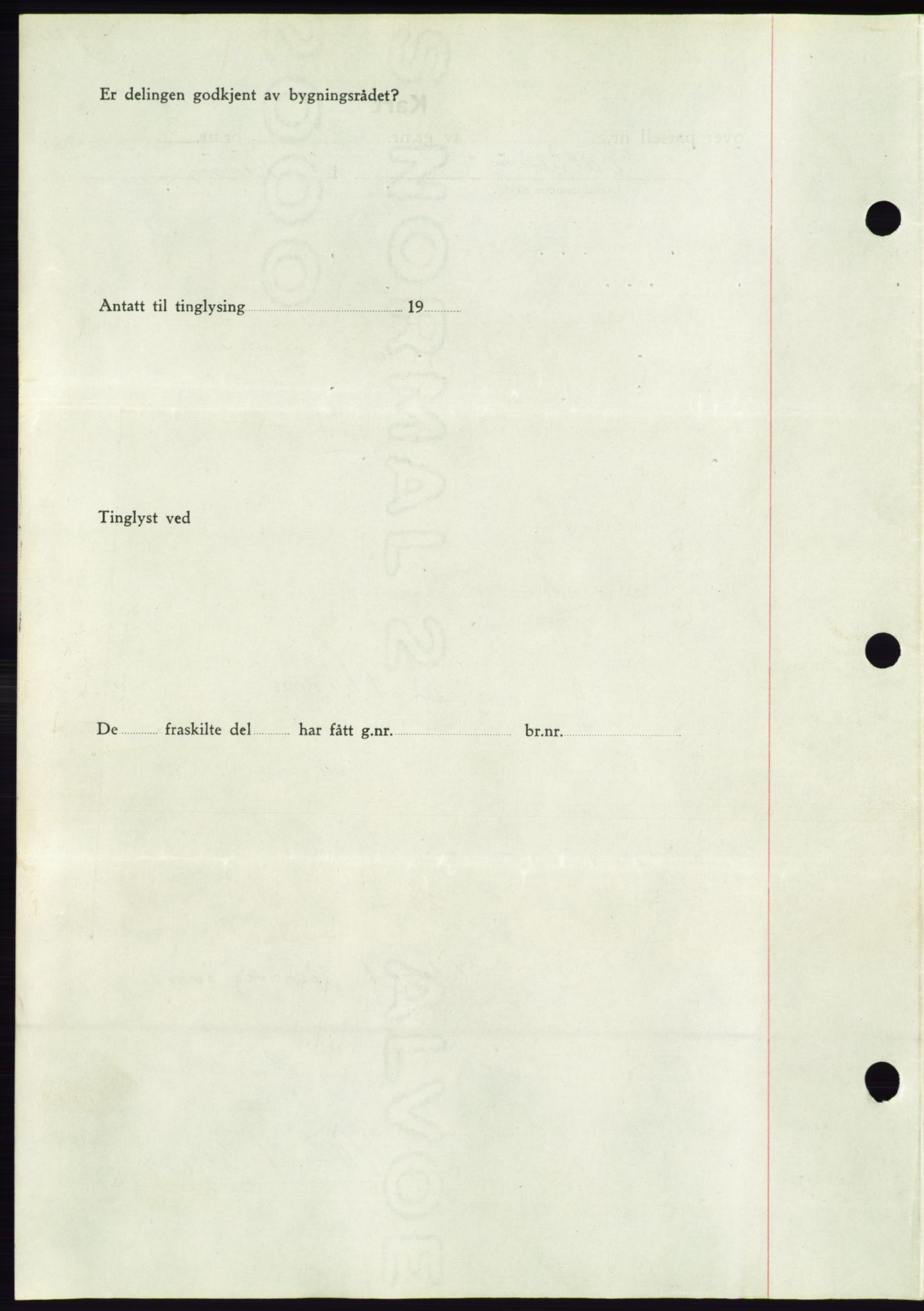 Søre Sunnmøre sorenskriveri, AV/SAT-A-4122/1/2/2C/L0068: Mortgage book no. 62, 1939-1939, Diary no: : 1323/1939