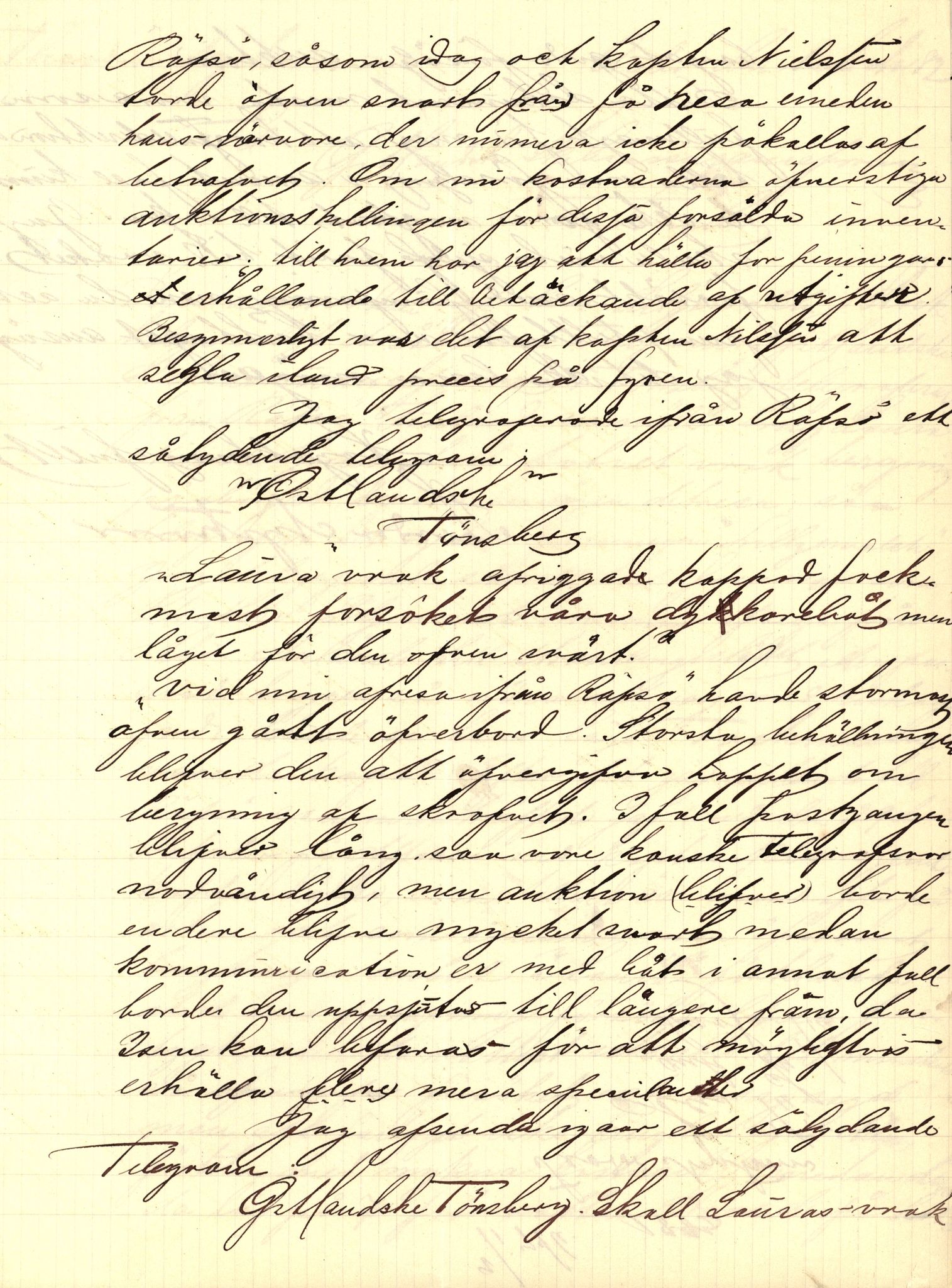 Pa 63 - Østlandske skibsassuranceforening, VEMU/A-1079/G/Ga/L0015/0001: Havaridokumenter / Borrestad, BertHA Rød, Lainetar, Laura, 1882, p. 59