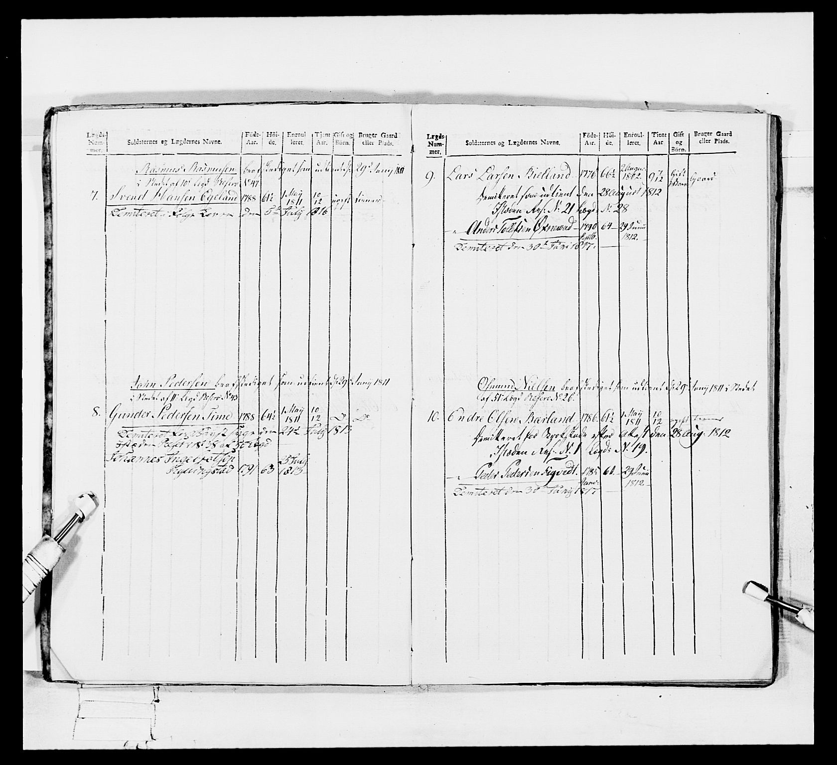 Generalitets- og kommissariatskollegiet, Det kongelige norske kommissariatskollegium, AV/RA-EA-5420/E/Eh/L0113: Vesterlenske nasjonale infanteriregiment, 1812, p. 385