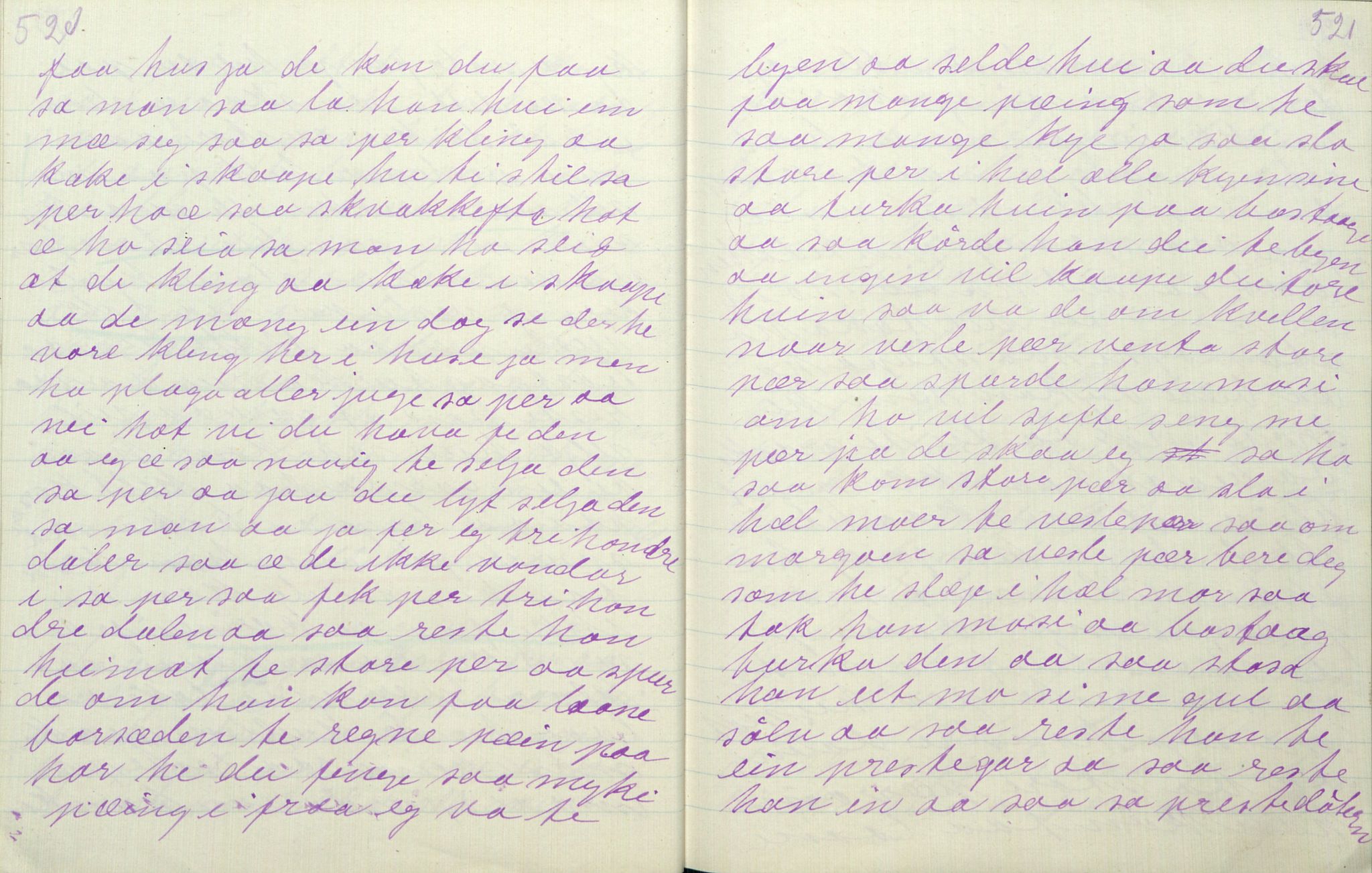 Rikard Berge, TEMU/TGM-A-1003/F/L0011/0011: 381-399 / 391 Oppskrifter av Gunnhild Kivle, 1918-1919, p. 520-521