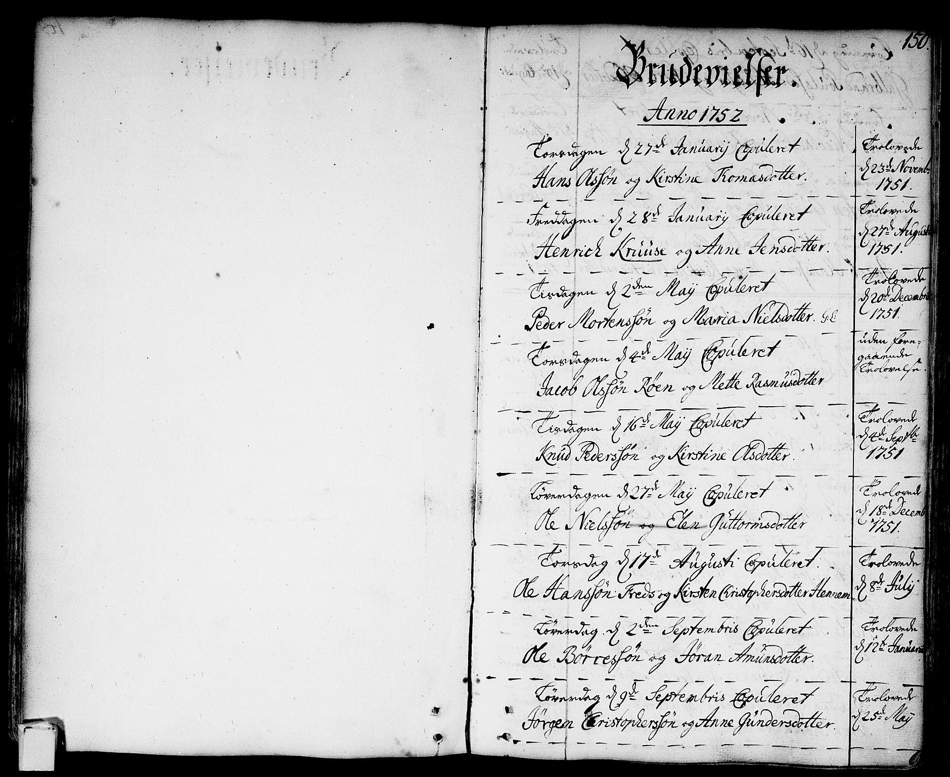 Strømsø kirkebøker, SAKO/A-246/F/Fa/L0009: Parish register (official) no. I 9, 1752-1791, p. 150