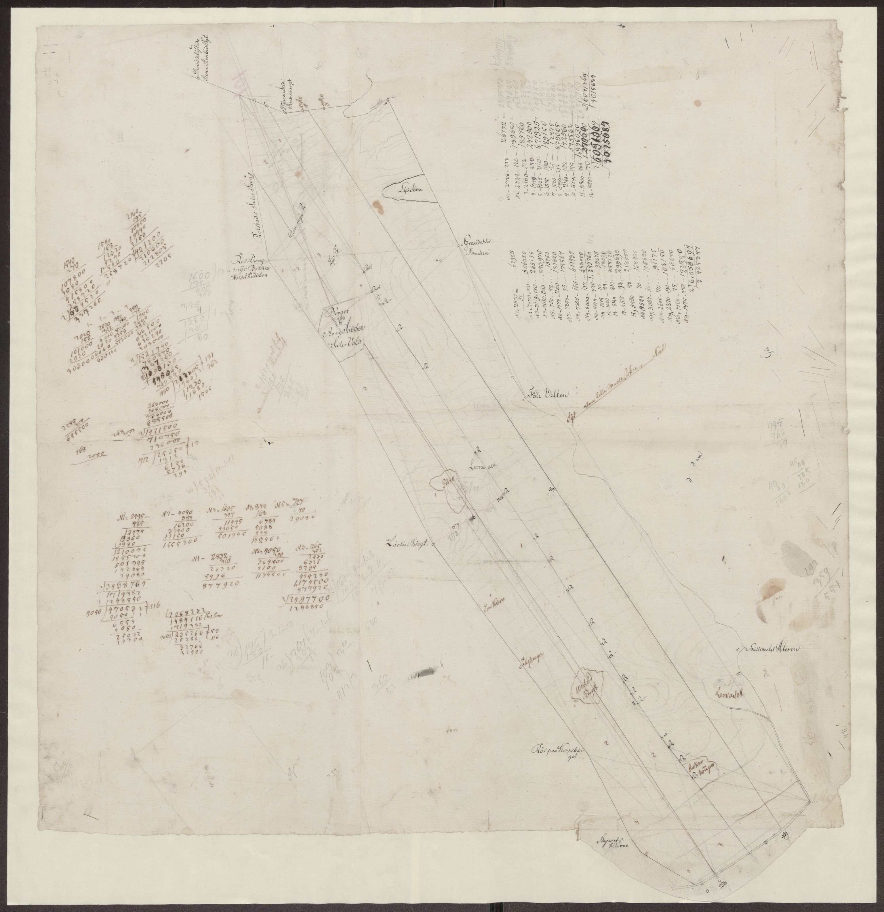 Kartsamlingen - Statsarkivet i Hamar, SAH/KART-001/F/Fa/L0001: Kart, 1629-1992, p. 118