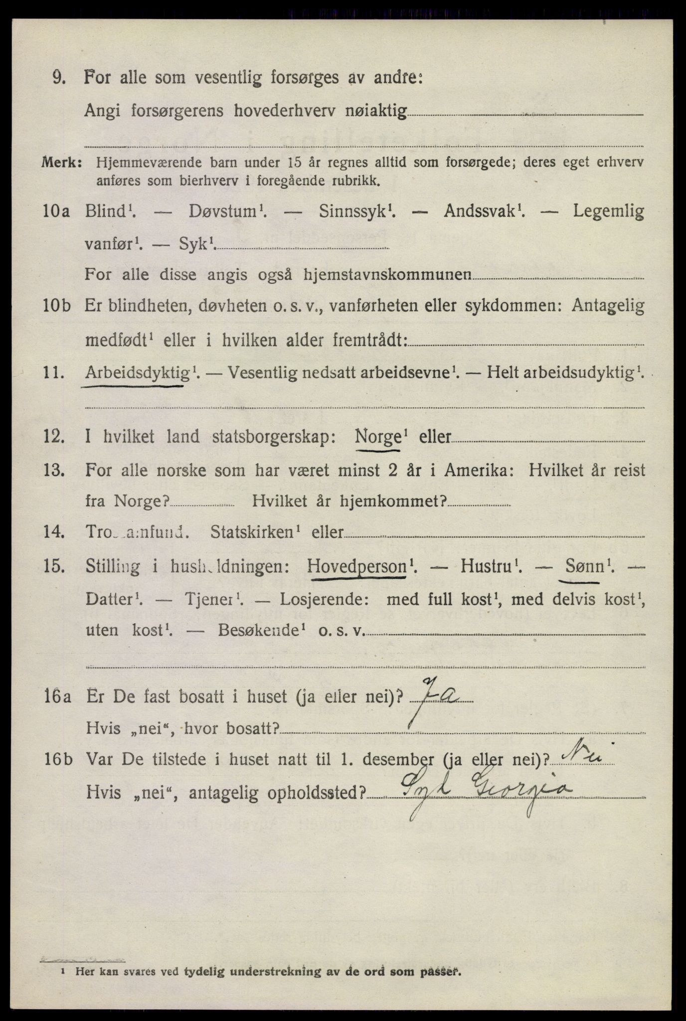 SAKO, 1920 census for Nøtterøy, 1920, p. 10688