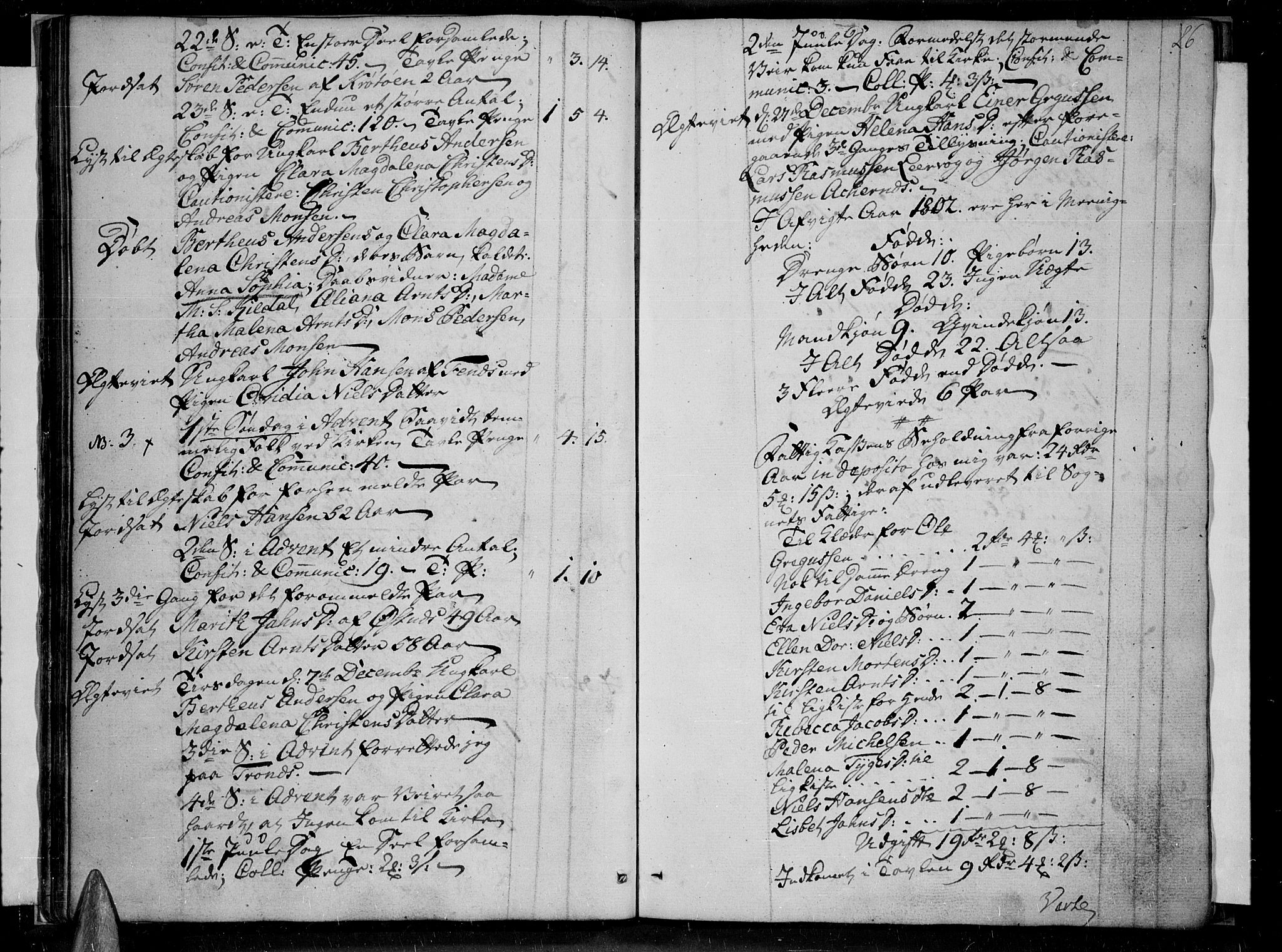 Trondenes sokneprestkontor, AV/SATØ-S-1319/H/Ha/L0004kirke: Parish register (official) no. 4, 1797-1820, p. 26