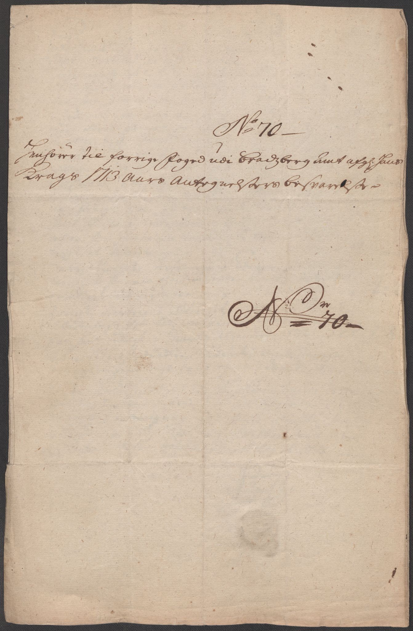 Rentekammeret inntil 1814, Reviderte regnskaper, Fogderegnskap, RA/EA-4092/R36/L2125: Fogderegnskap Øvre og Nedre Telemark og Bamble, 1713, p. 562