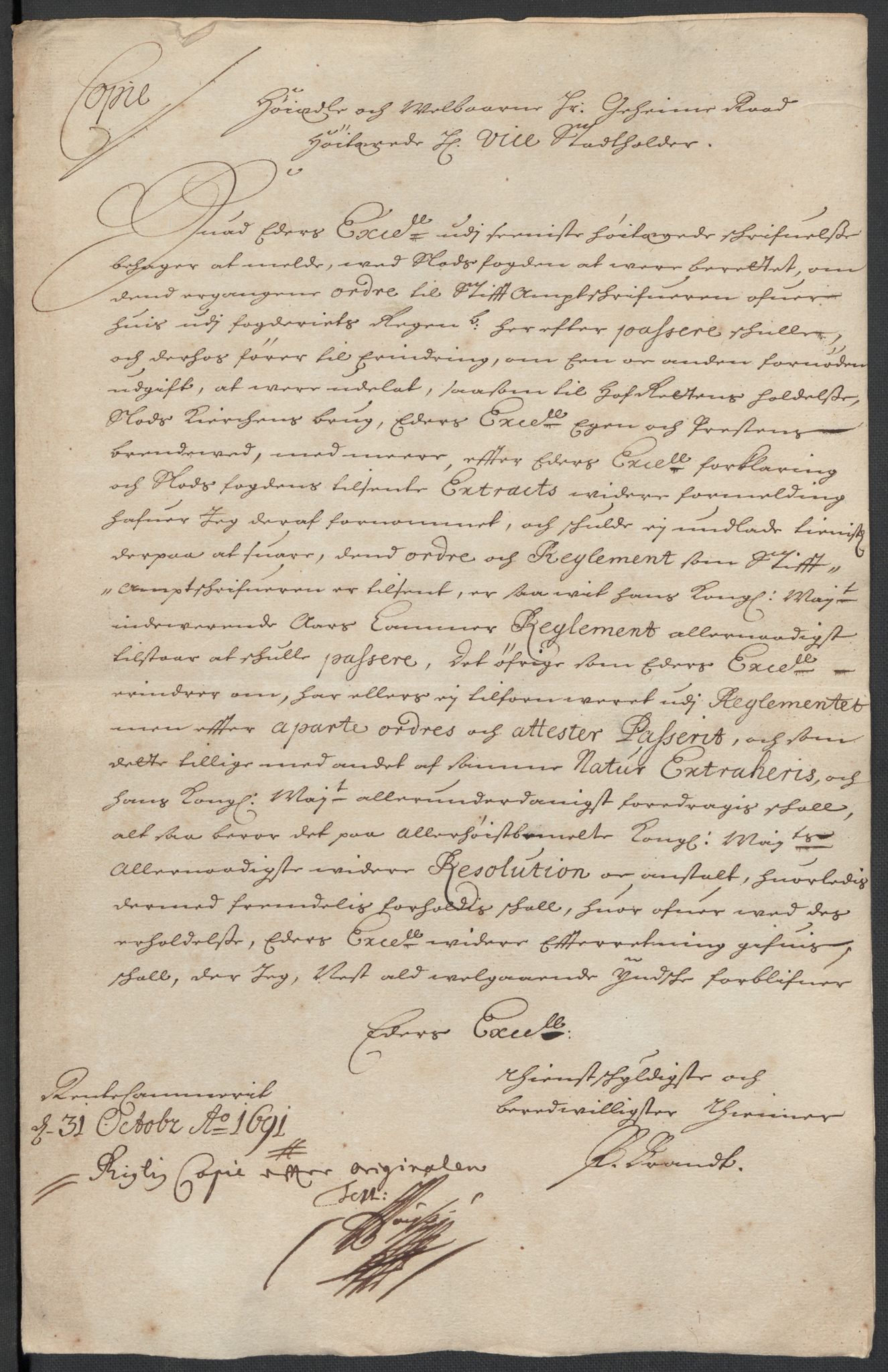 Rentekammeret inntil 1814, Reviderte regnskaper, Fogderegnskap, AV/RA-EA-4092/R08/L0425: Fogderegnskap Aker, 1690-1691, p. 186