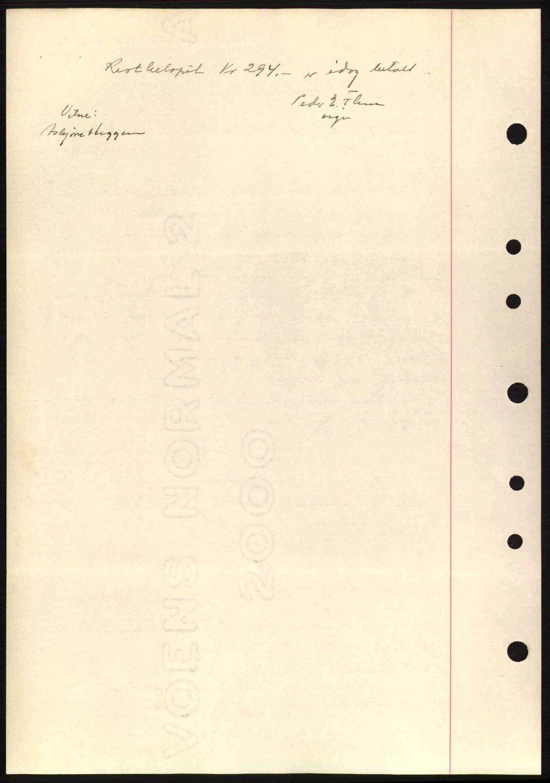 Romsdal sorenskriveri, AV/SAT-A-4149/1/2/2C: Mortgage book no. A1, 1936-1936, Diary no: : 1327/1936