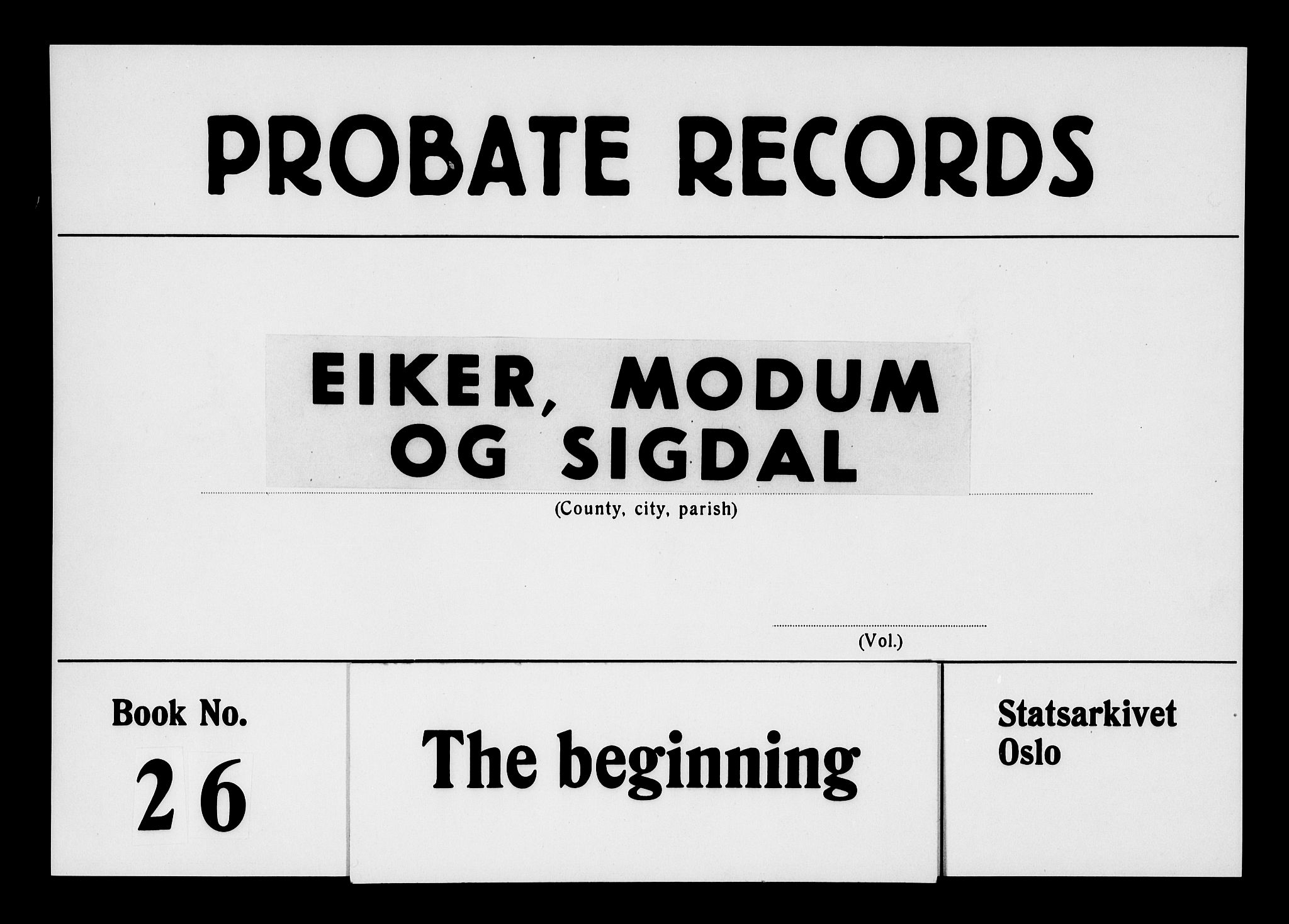 Eiker, Modum og Sigdal sorenskriveri, AV/SAKO-A-123/H/Hb/Hbb/Hbbb/L0001: Registrerings- og forhandlingsprotokoll 1, 1832-1840