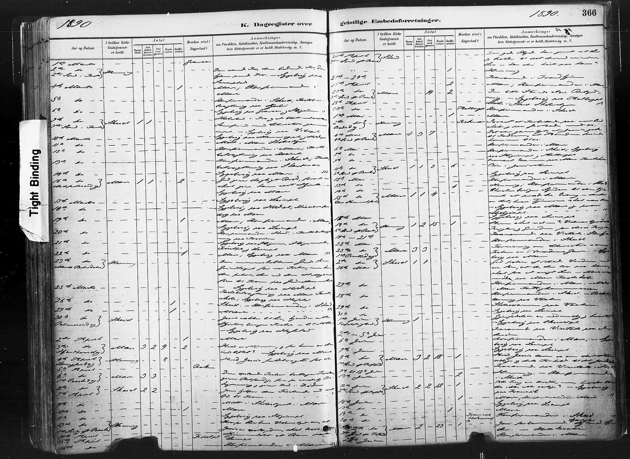 Ministerialprotokoller, klokkerbøker og fødselsregistre - Nord-Trøndelag, SAT/A-1458/735/L0351: Parish register (official) no. 735A10, 1884-1908, p. 366