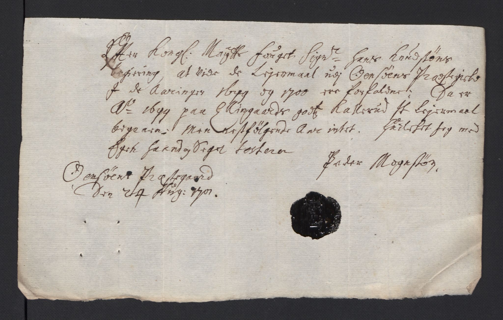 Rentekammeret inntil 1814, Reviderte regnskaper, Fogderegnskap, AV/RA-EA-4092/R04/L0129: Fogderegnskap Moss, Onsøy, Tune, Veme og Åbygge, 1700, p. 541