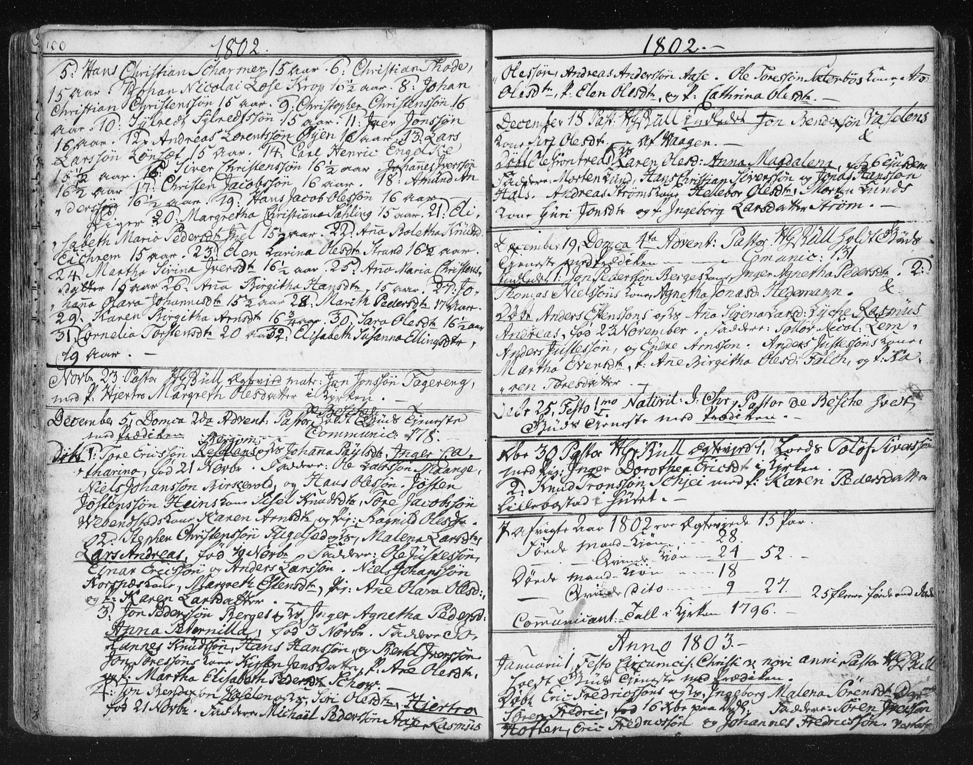 Ministerialprotokoller, klokkerbøker og fødselsregistre - Møre og Romsdal, SAT/A-1454/572/L0841: Parish register (official) no. 572A04, 1784-1819, p. 100