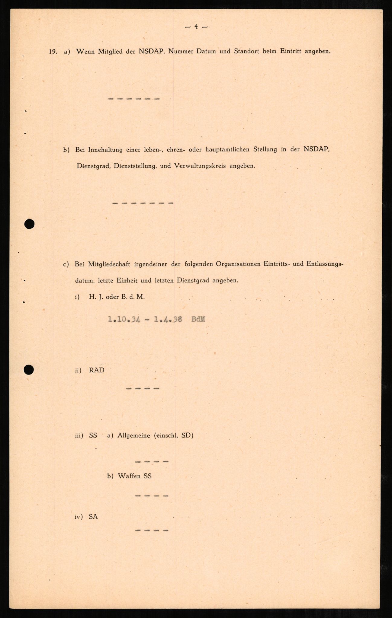 Forsvaret, Forsvarets overkommando II, RA/RAFA-3915/D/Db/L0002: CI Questionaires. Tyske okkupasjonsstyrker i Norge. Tyskere., 1945-1946, p. 177