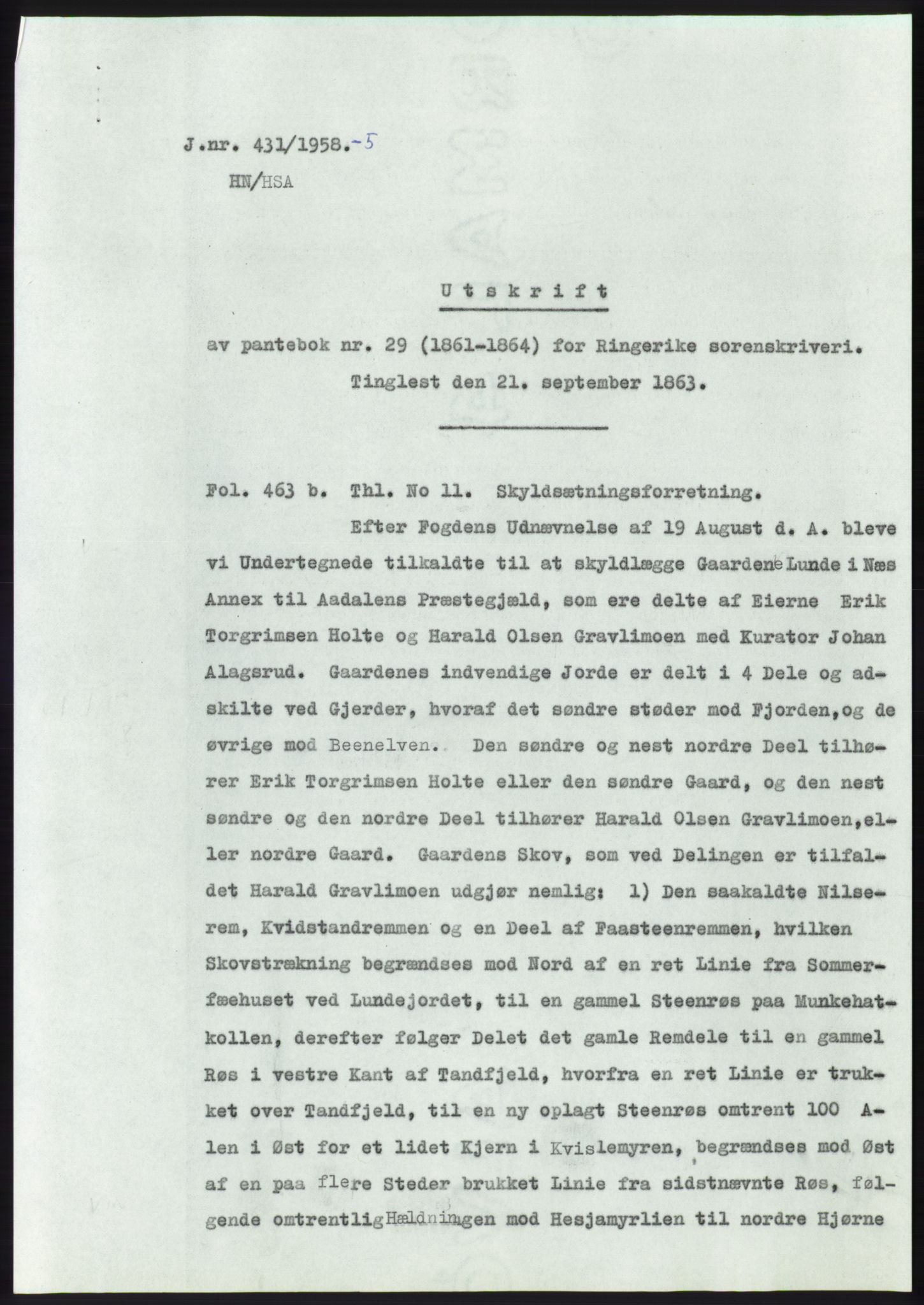 Statsarkivet i Kongsberg, SAKO/A-0001, 1958, p. 302