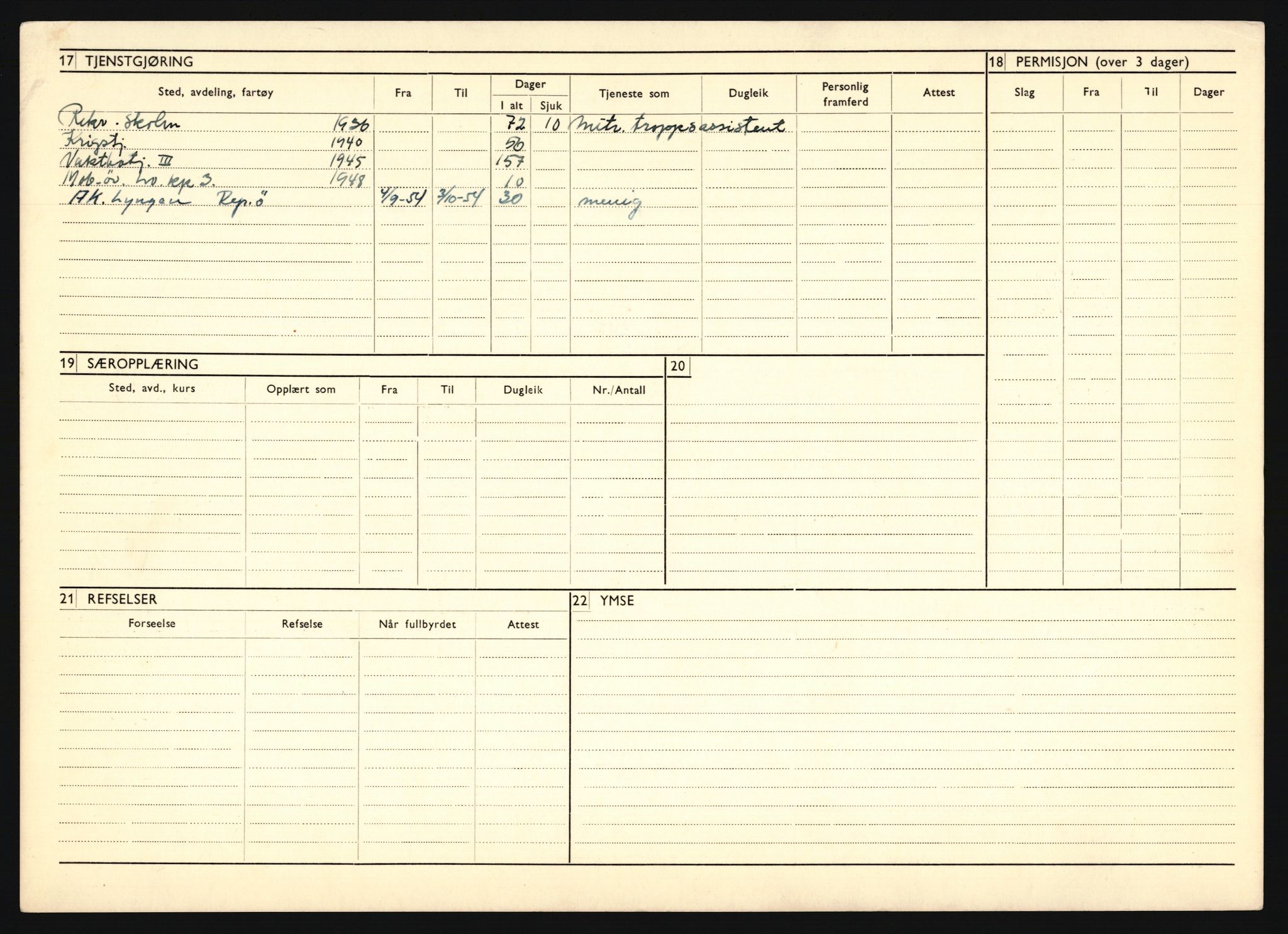 Forsvaret, Troms infanteriregiment nr. 16, AV/RA-RAFA-3146/P/Pa/L0020: Rulleblad for regimentets menige mannskaper, årsklasse 1936, 1936, p. 998