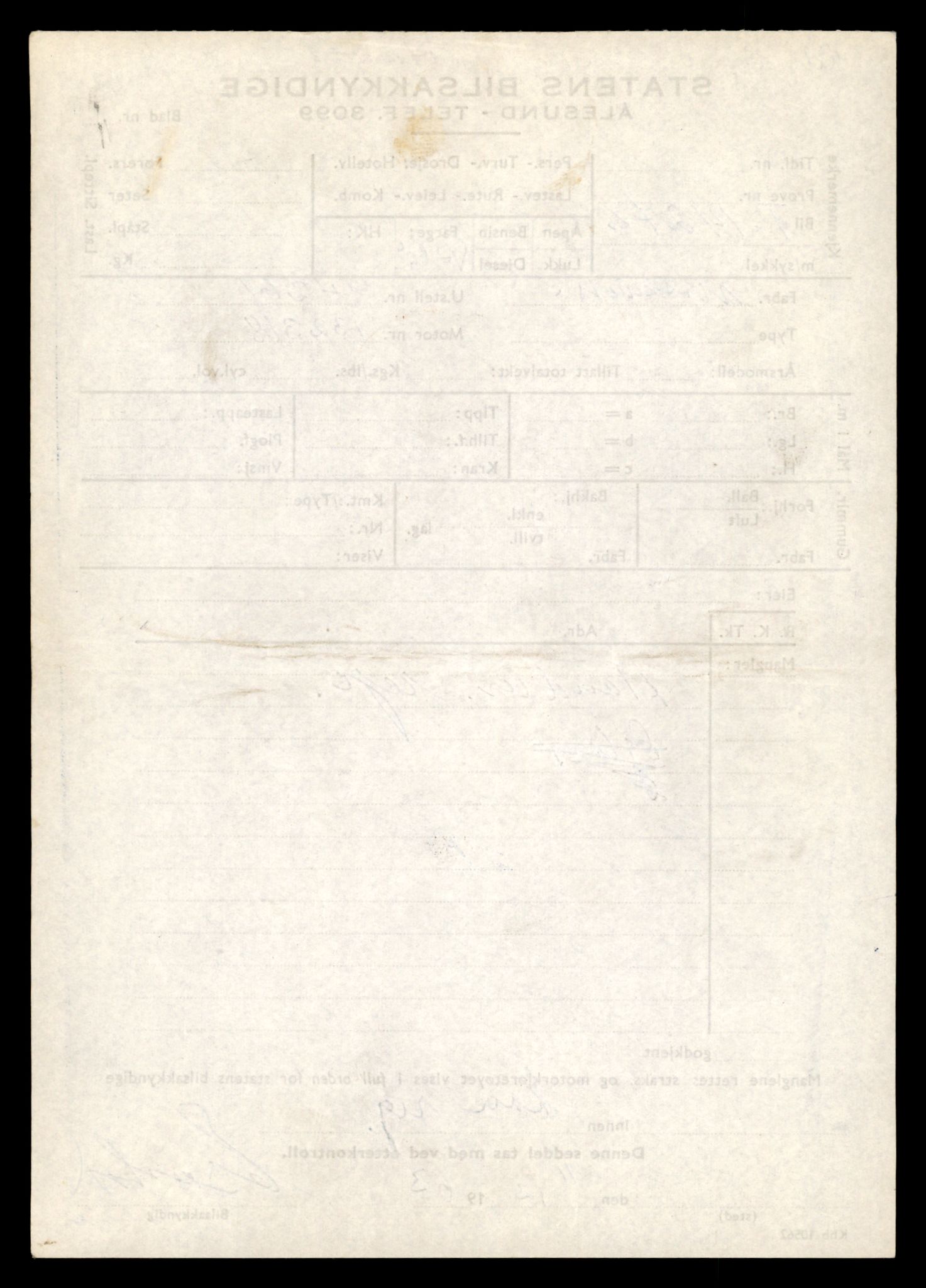 Møre og Romsdal vegkontor - Ålesund trafikkstasjon, AV/SAT-A-4099/F/Fe/L0044: Registreringskort for kjøretøy T 14205 - T 14319, 1927-1998, p. 2170