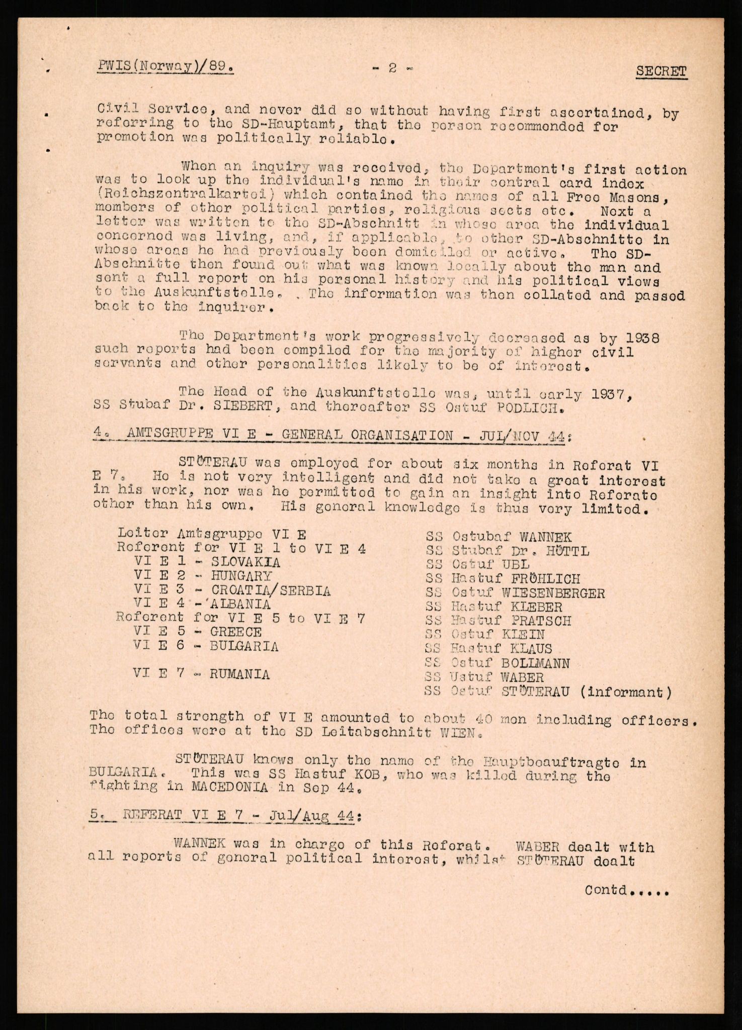 Forsvaret, Forsvarets overkommando II, AV/RA-RAFA-3915/D/Db/L0033: CI Questionaires. Tyske okkupasjonsstyrker i Norge. Tyskere., 1945-1946, p. 310