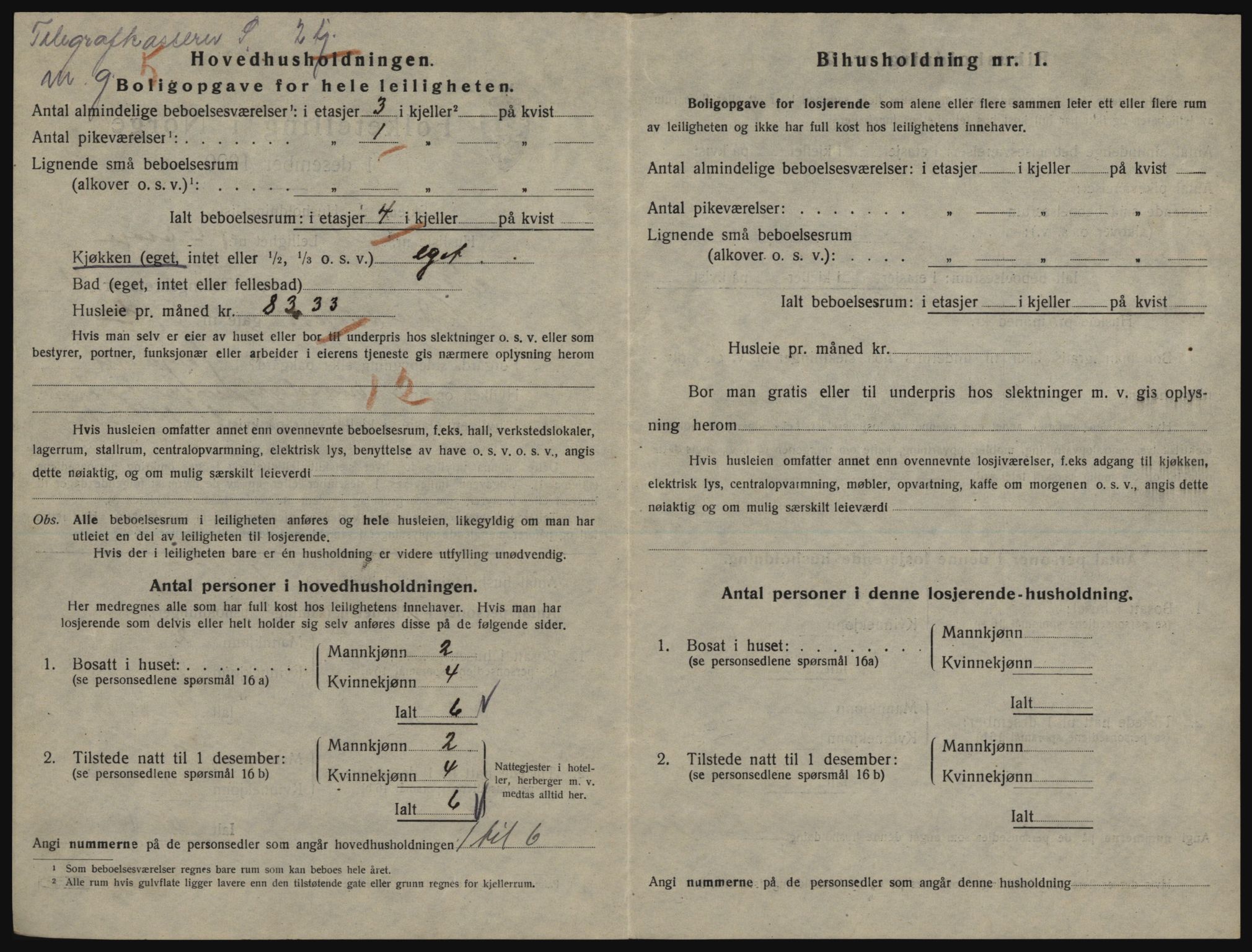 SATØ, 1920 census for Tromsø, 1920, p. 5660