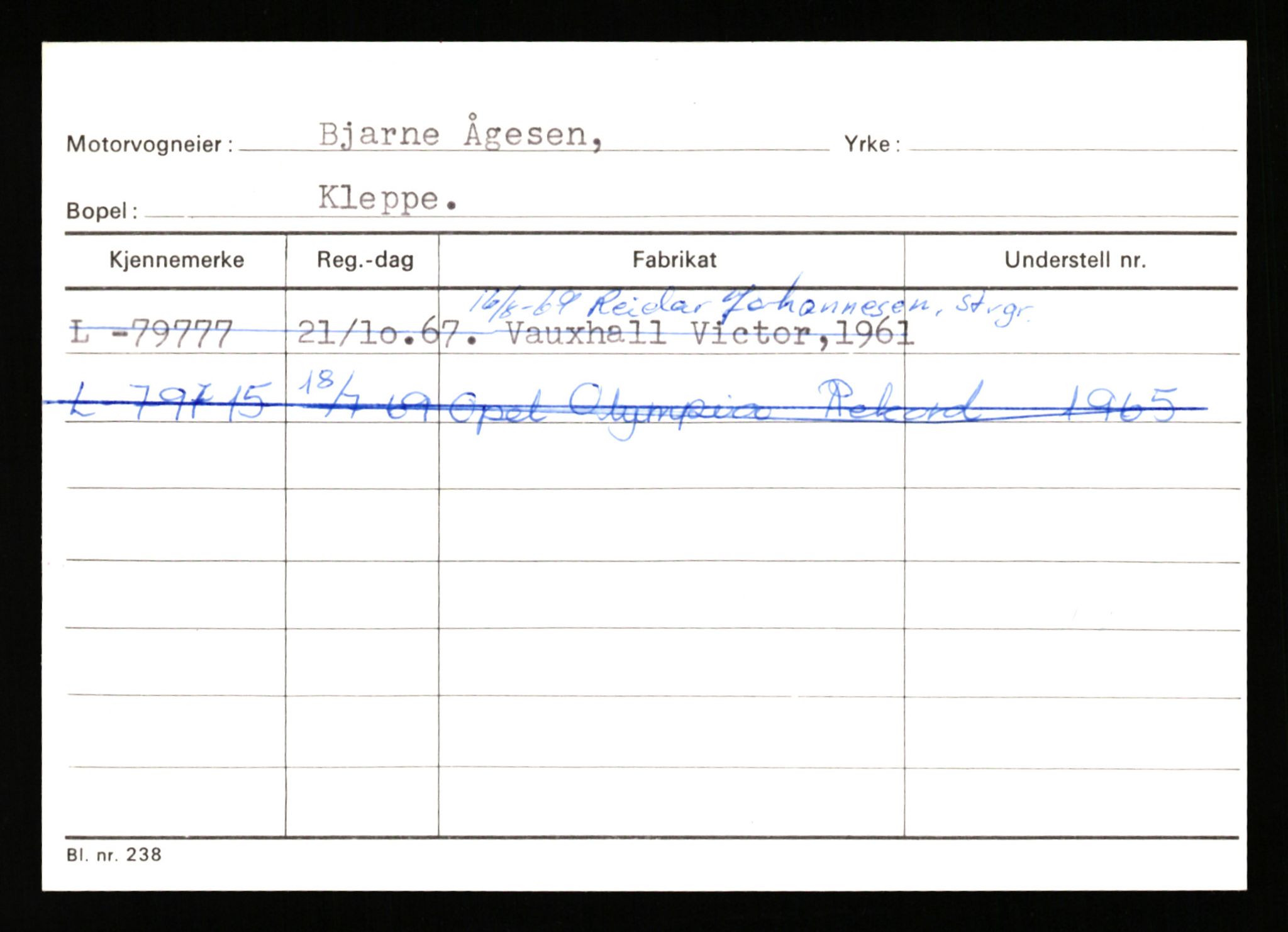 Stavanger trafikkstasjon, AV/SAST-A-101942/0/H/L0044: Øksna - Åmo, 1930-1971, p. 2290