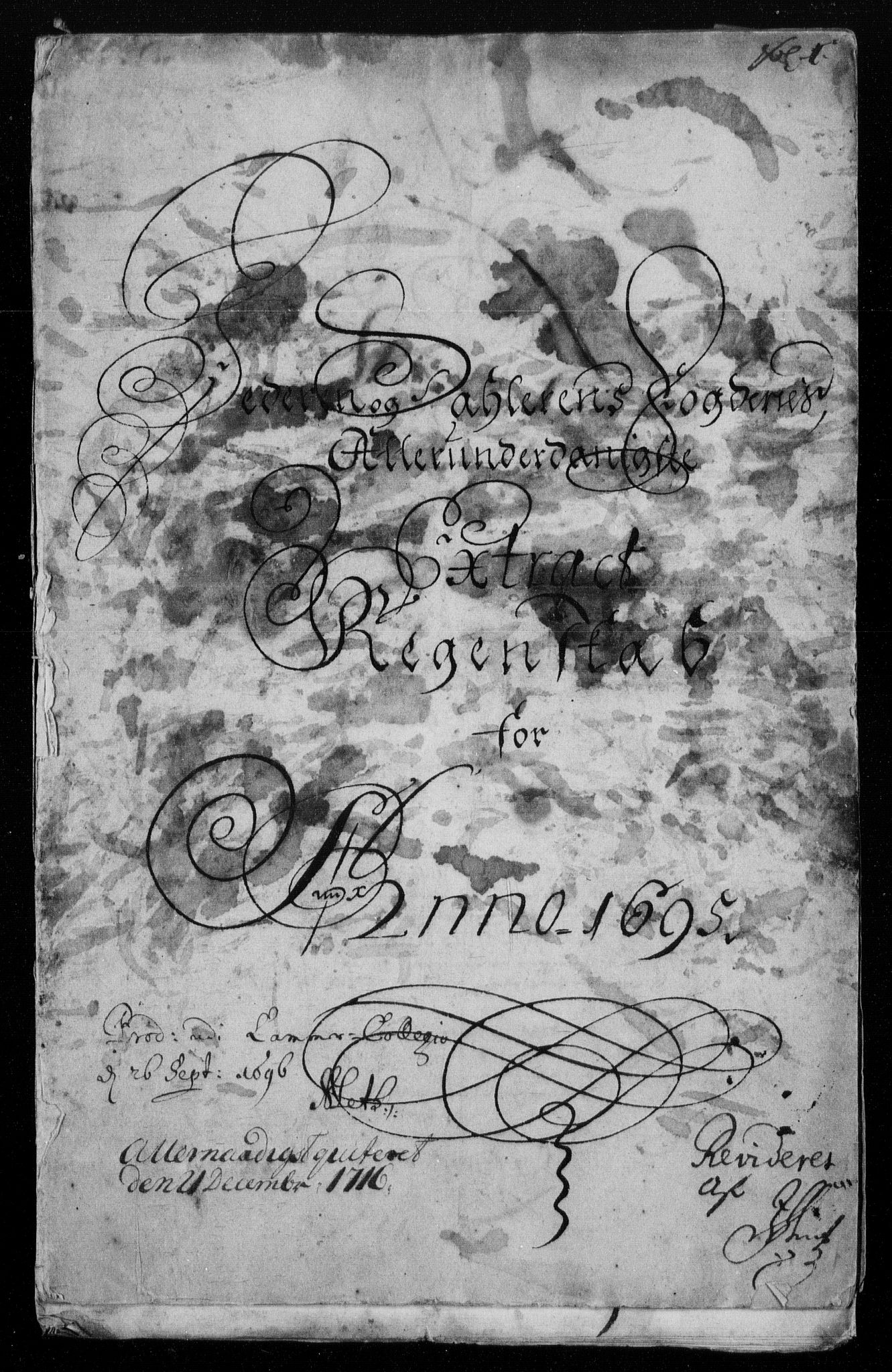 Rentekammeret inntil 1814, Reviderte regnskaper, Fogderegnskap, RA/EA-4092/R46/L2728: Fogderegnskap Jæren og Dalane, 1694-1696, p. 209