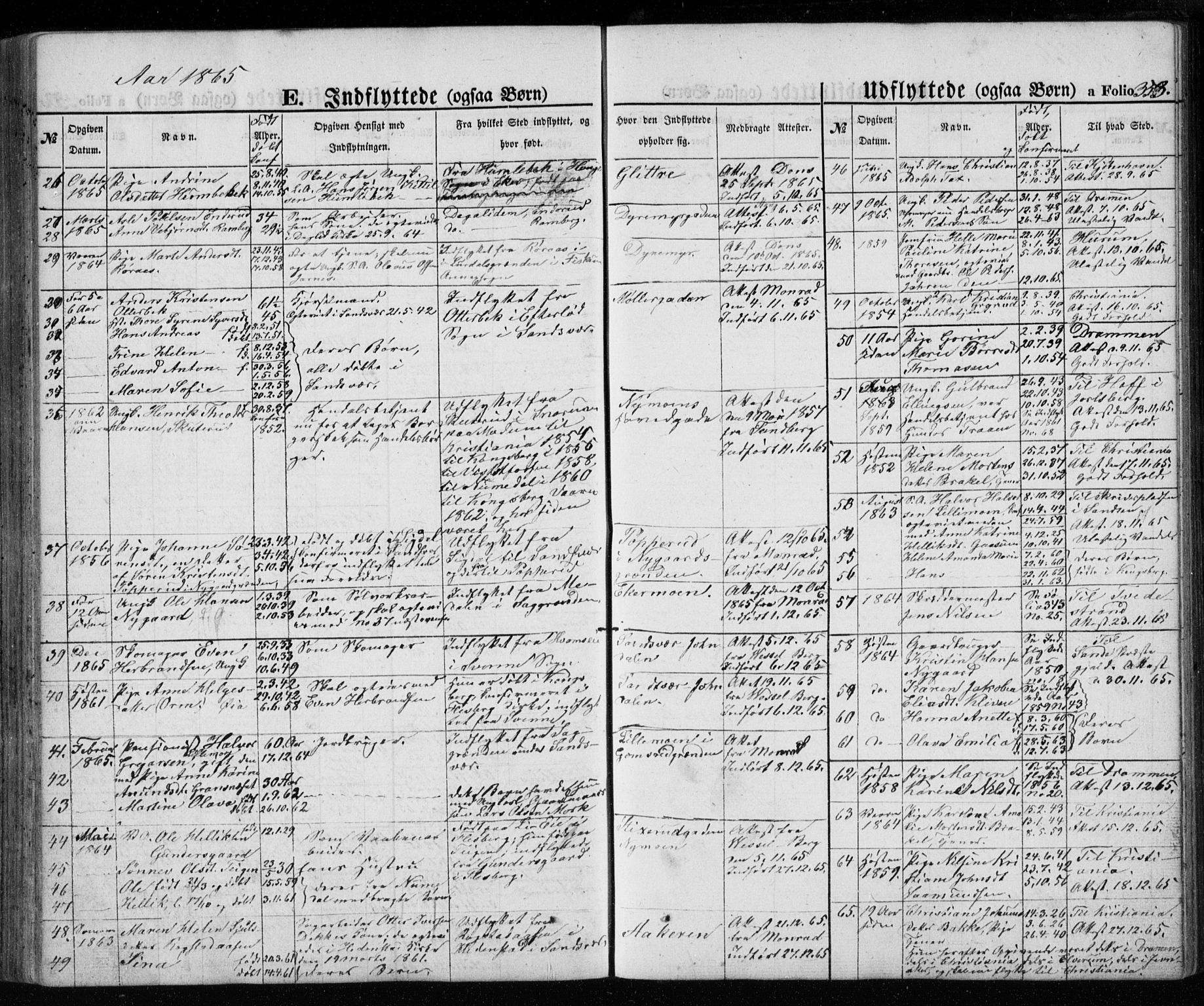 Kongsberg kirkebøker, AV/SAKO-A-22/G/Ga/L0003: Parish register (copy) no. 3, 1859-1875, p. 353