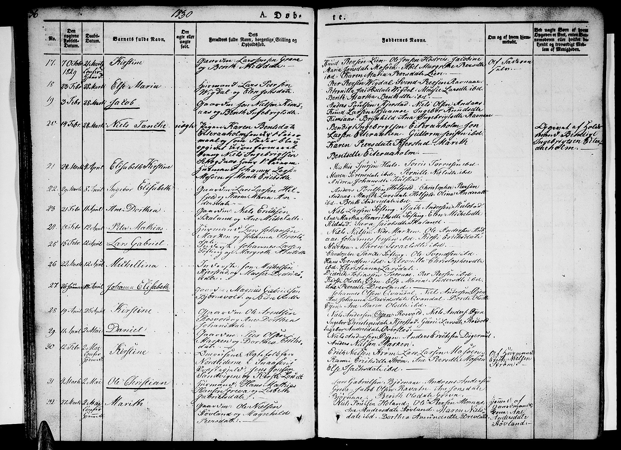 Ministerialprotokoller, klokkerbøker og fødselsregistre - Nordland, AV/SAT-A-1459/820/L0289: Parish register (official) no. 820A10, 1826-1845, p. 36