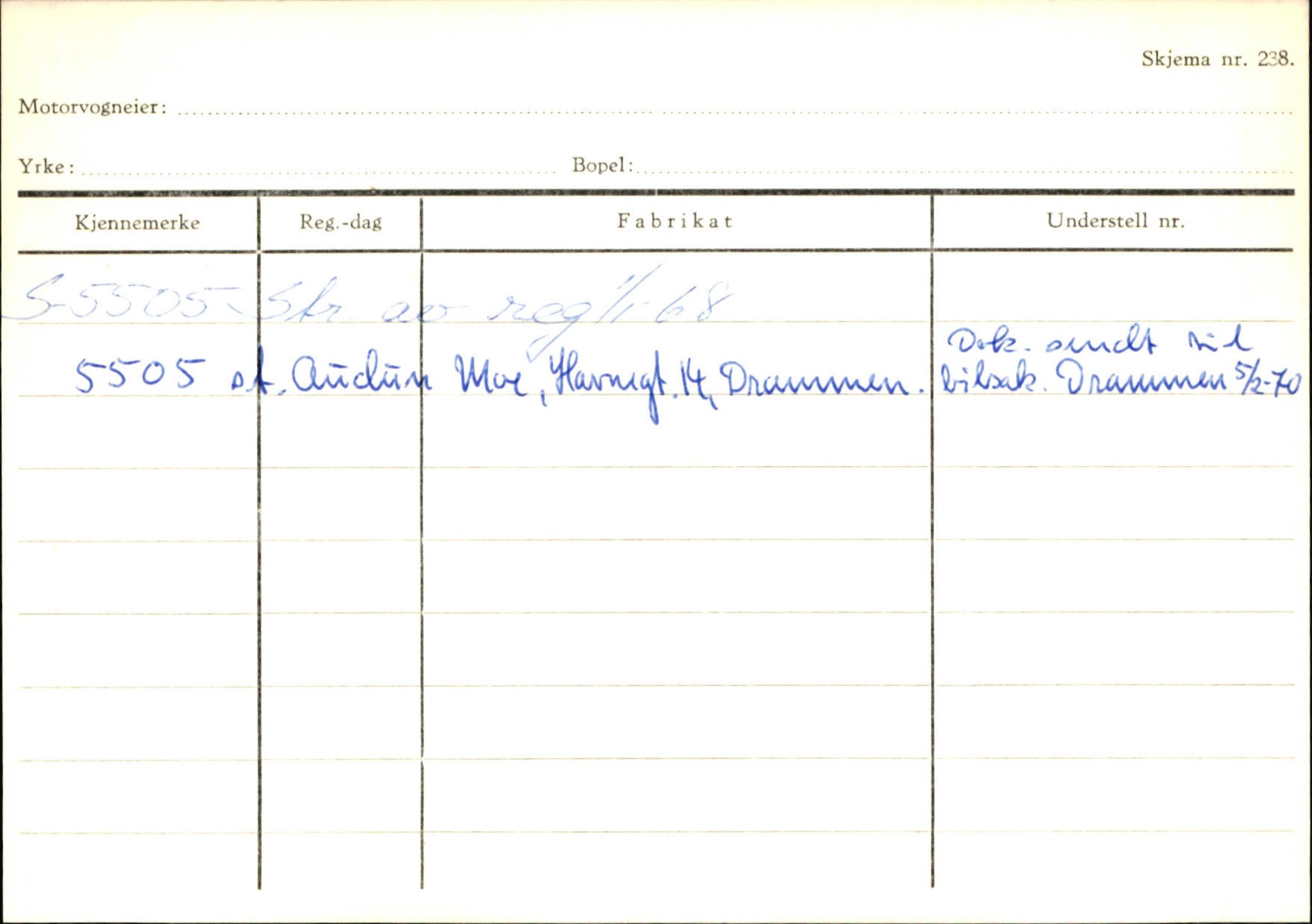 Statens vegvesen, Sogn og Fjordane vegkontor, SAB/A-5301/4/F/L0130: Eigarregister Eid T-Å. Høyanger A-O, 1945-1975, p. 2134