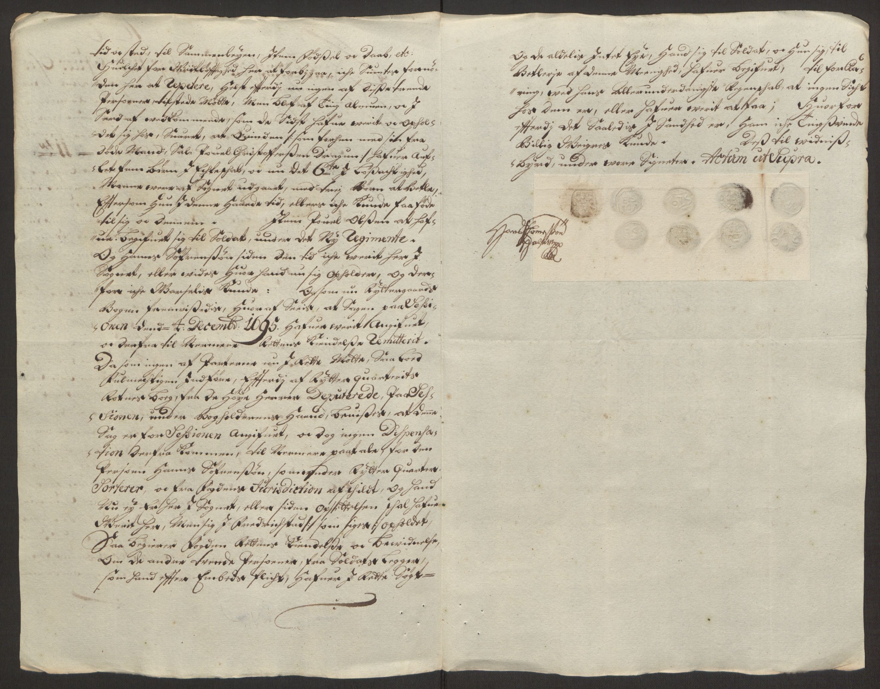 Rentekammeret inntil 1814, Reviderte regnskaper, Fogderegnskap, AV/RA-EA-4092/R12/L0707: Fogderegnskap Øvre Romerike, 1695, p. 74