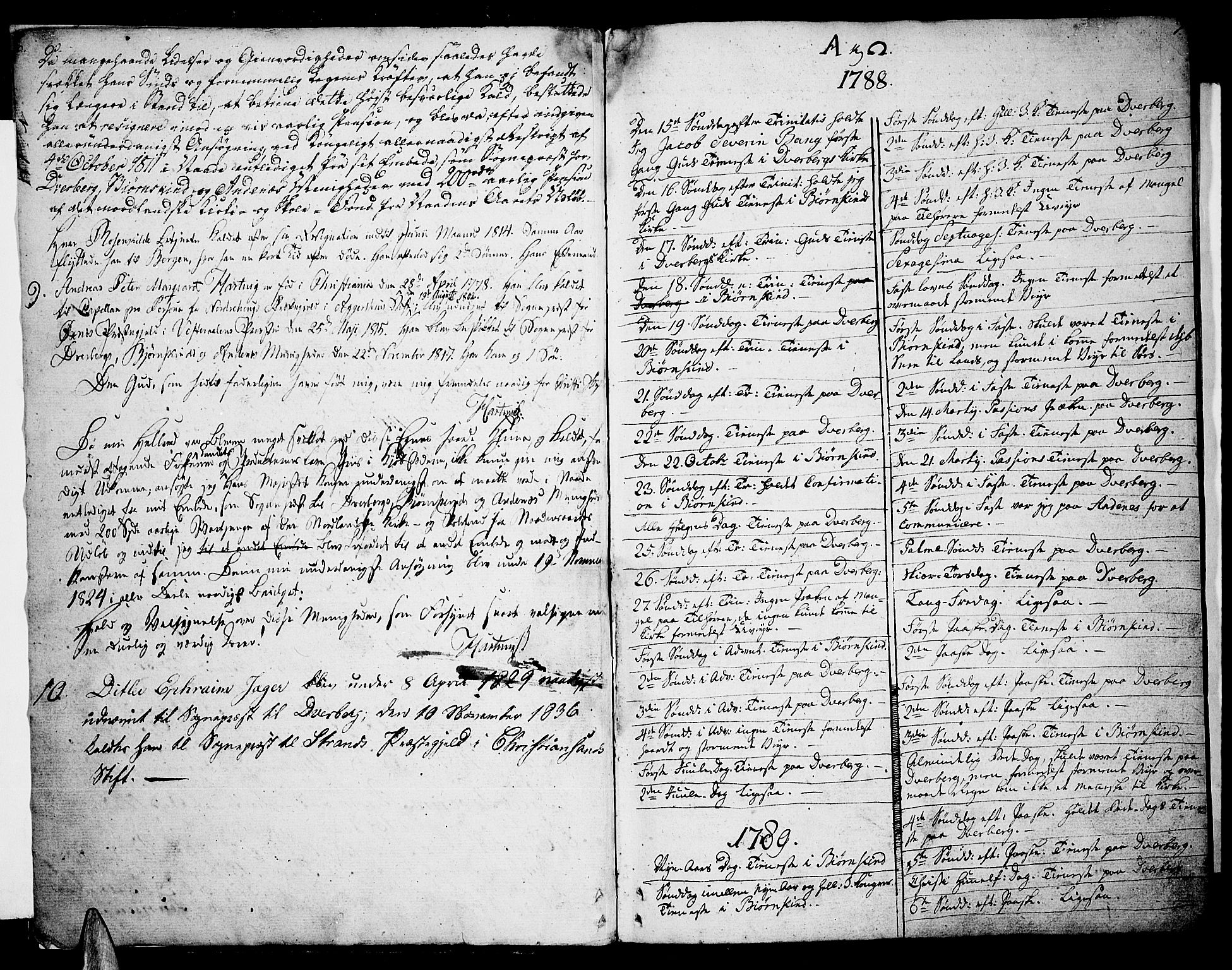 Ministerialprotokoller, klokkerbøker og fødselsregistre - Nordland, SAT/A-1459/897/L1394: Parish register (official) no. 897A02, 1788-1820, p. 6-7
