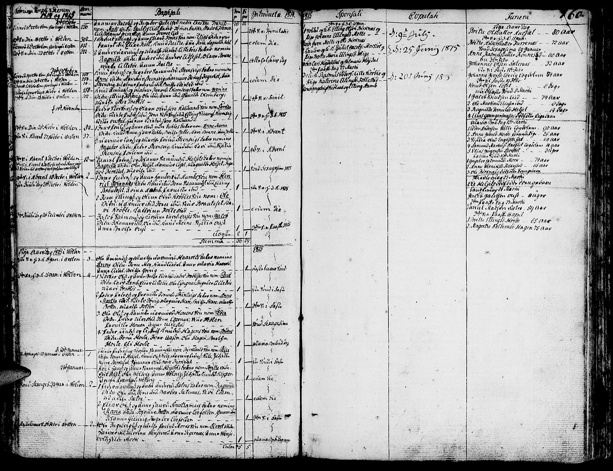 Ministerialprotokoller, klokkerbøker og fødselsregistre - Møre og Romsdal, SAT/A-1454/511/L0137: Parish register (official) no. 511A04, 1787-1816, p. 160