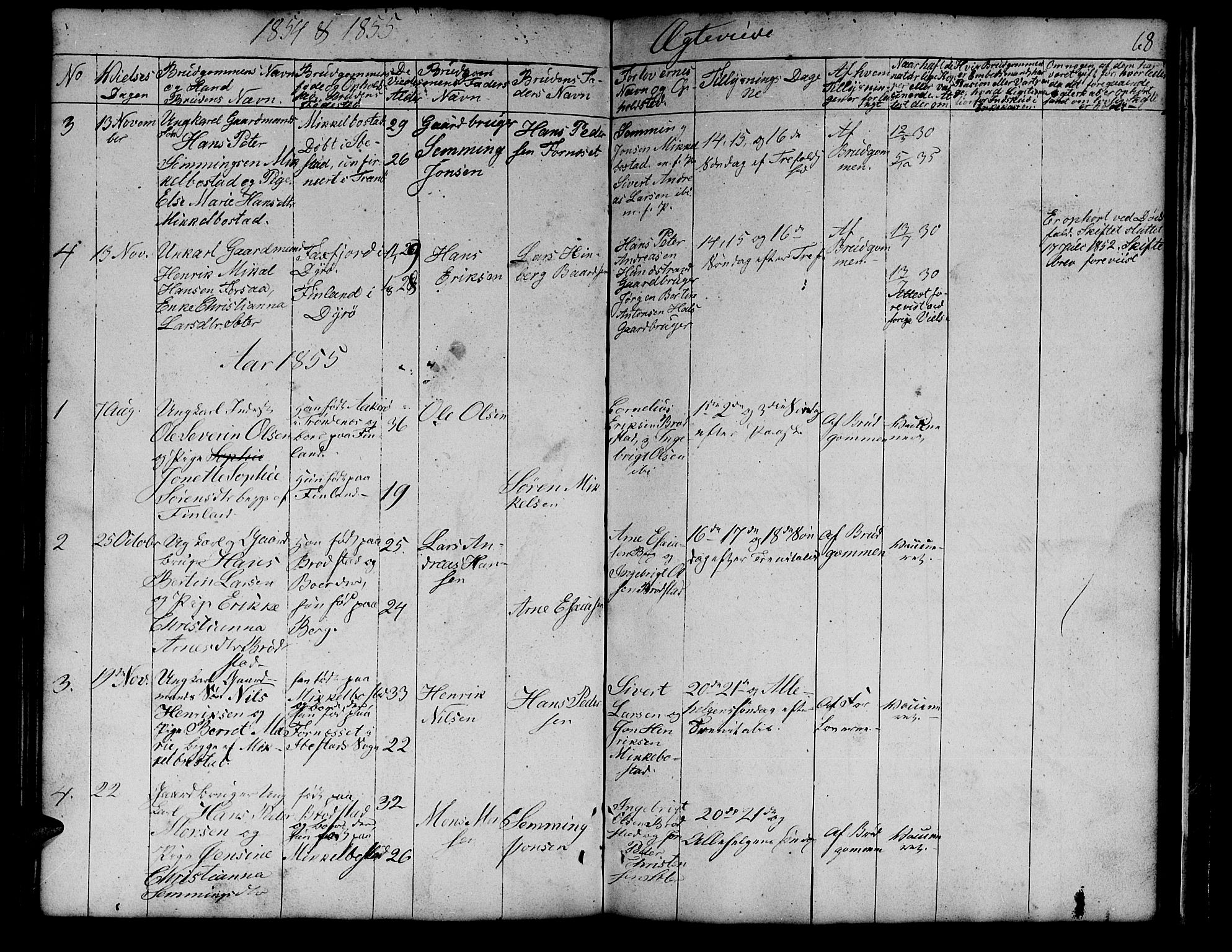 Tranøy sokneprestkontor, SATØ/S-1313/I/Ia/Iab/L0011klokker: Parish register (copy) no. 11, 1845-1859, p. 68