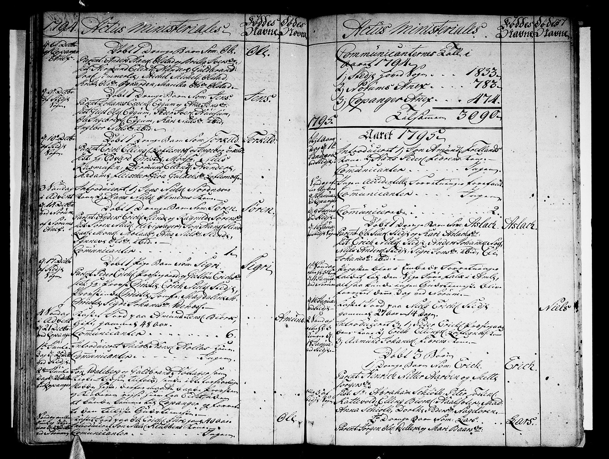 Sogndal sokneprestembete, AV/SAB-A-81301/H/Haa/Haaa/L0007: Parish register (official) no. A 7, 1782-1795, p. 177