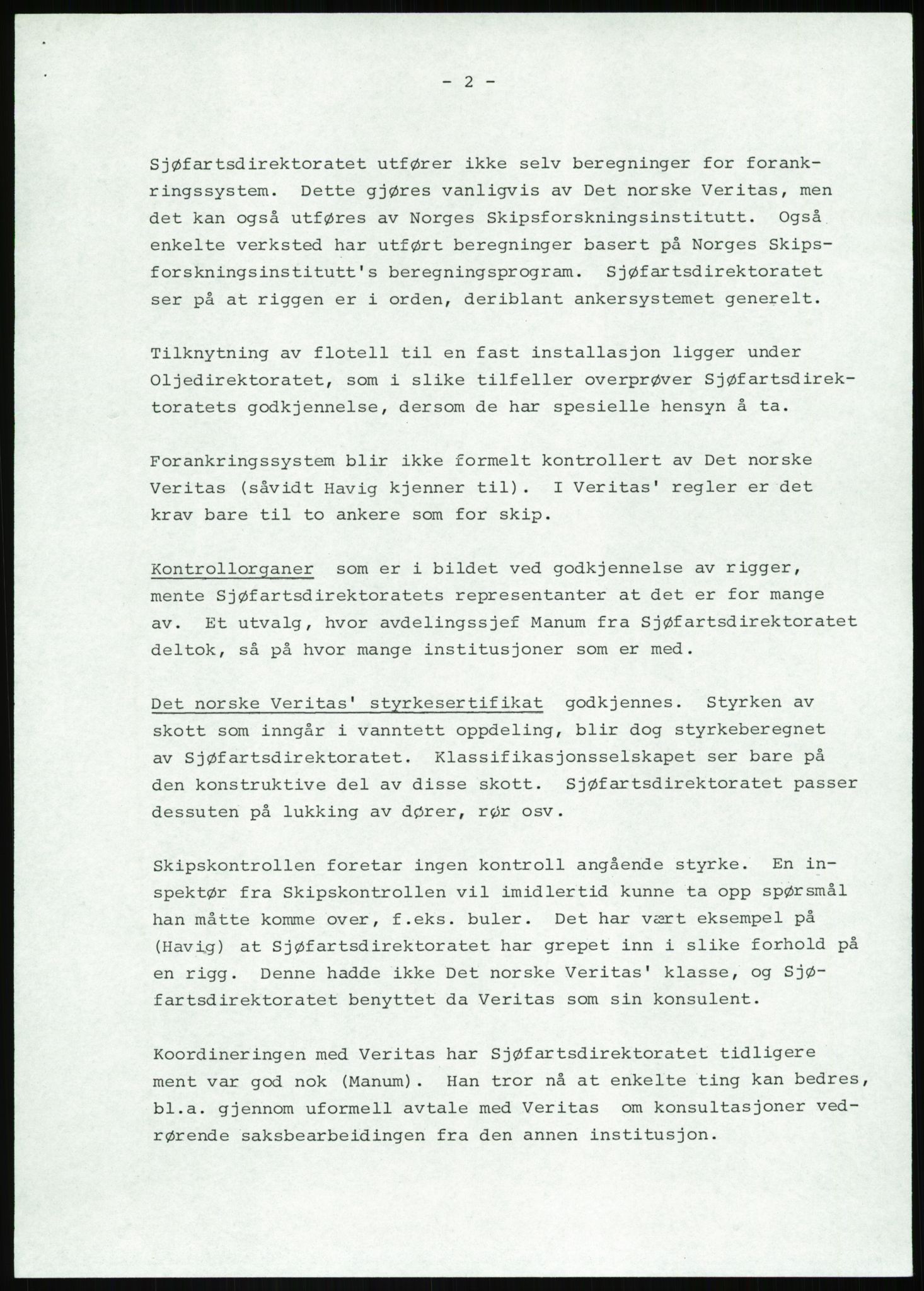 Justisdepartementet, Granskningskommisjonen ved Alexander Kielland-ulykken 27.3.1980, AV/RA-S-1165/D/L0013: H Sjøfartsdirektoratet og Skipskontrollen (H25-H43, H45, H47-H48, H50, H52)/I Det norske Veritas (I34, I41, I47), 1980-1981, p. 63