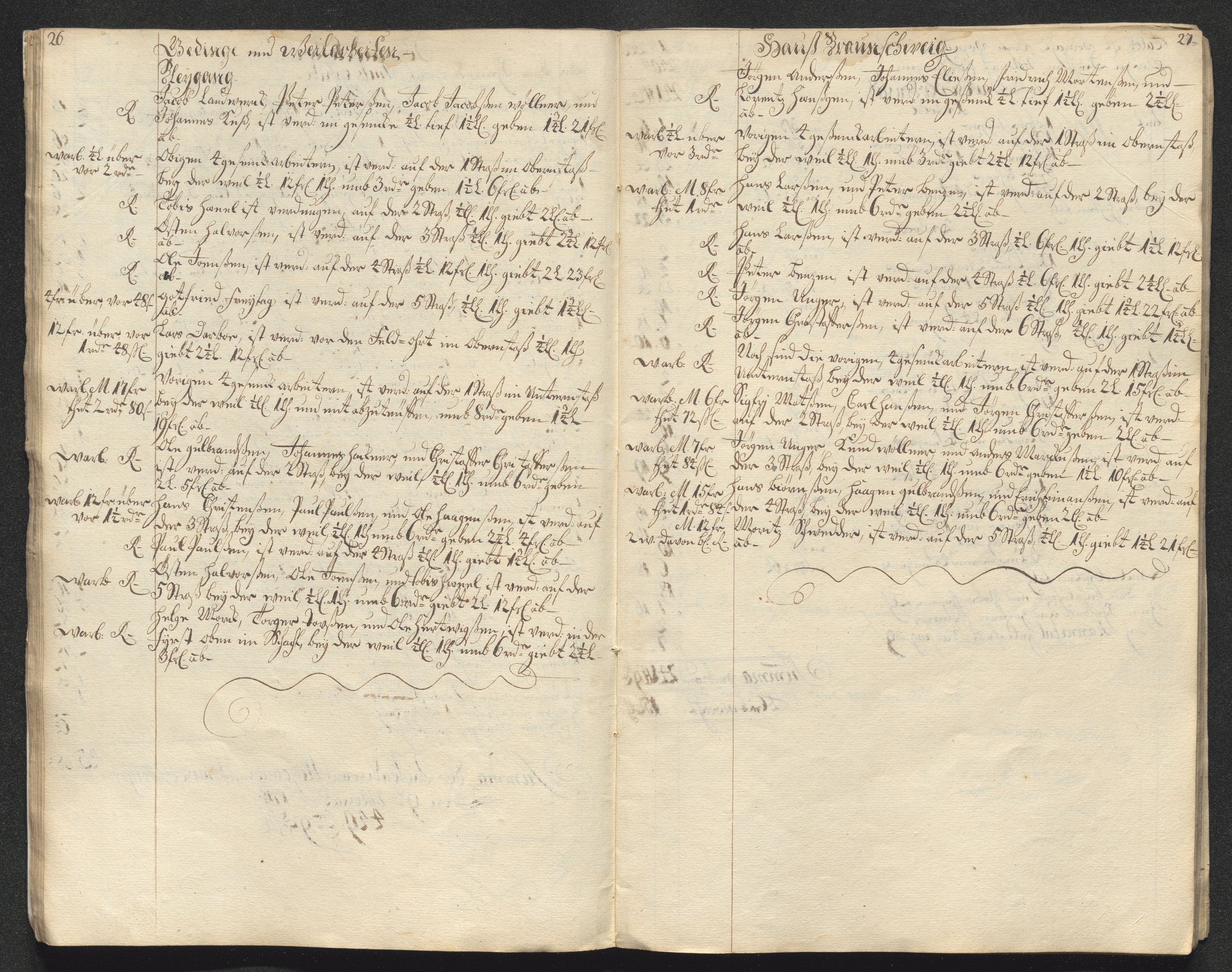 Kongsberg Sølvverk 1623-1816, AV/SAKO-EA-3135/001/D/Dc/Dcd/L0099: Utgiftsregnskap for gruver m.m., 1710, p. 391