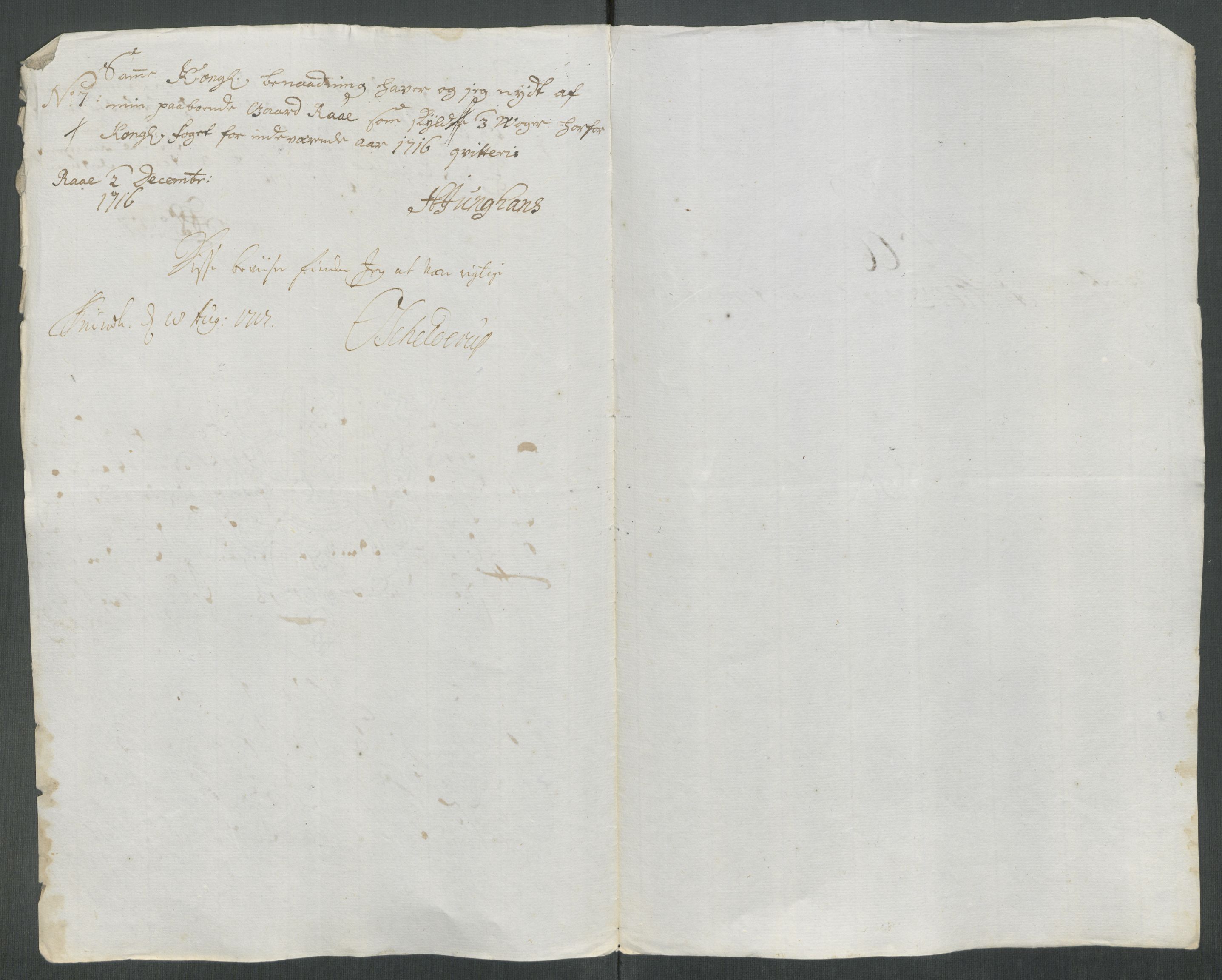 Rentekammeret inntil 1814, Reviderte regnskaper, Fogderegnskap, AV/RA-EA-4092/R68/L4762: Fogderegnskap Senja og Troms, 1716, p. 336