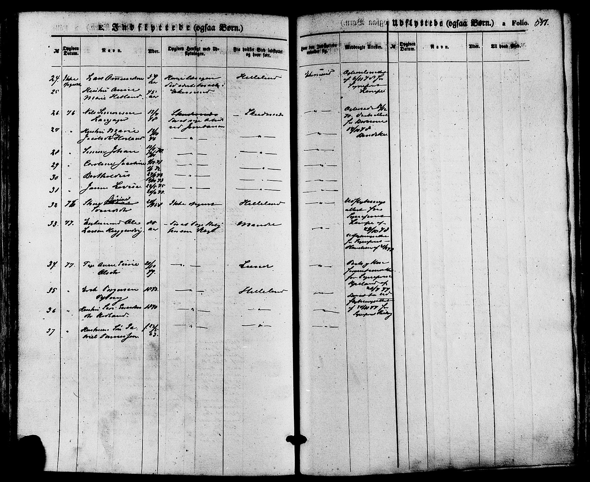 Eigersund sokneprestkontor, AV/SAST-A-101807/S08/L0014: Parish register (official) no. A 13, 1866-1878, p. 547