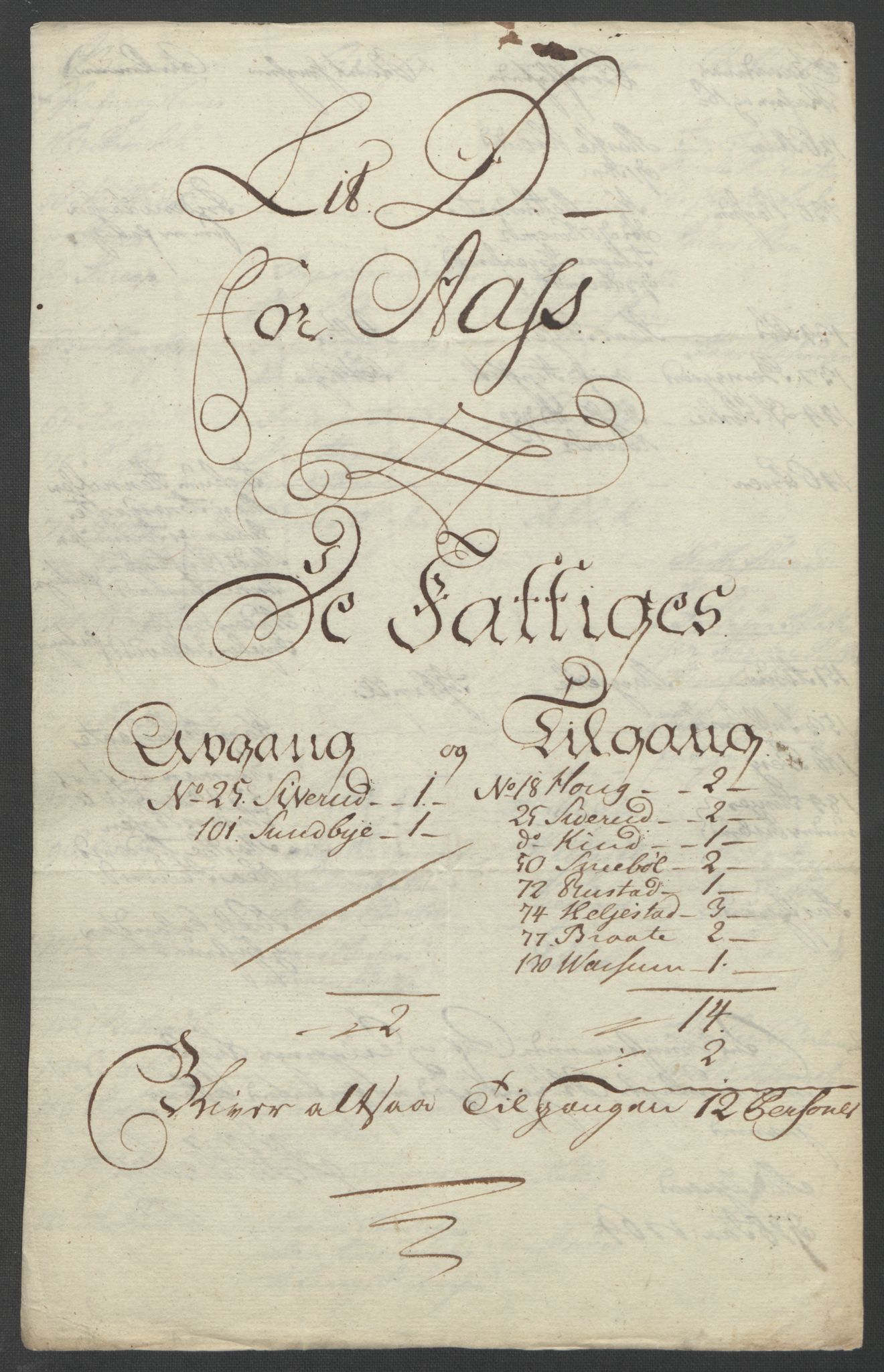 Rentekammeret inntil 1814, Reviderte regnskaper, Fogderegnskap, RA/EA-4092/R10/L0559: Ekstraskatten Aker og Follo, 1763, p. 269
