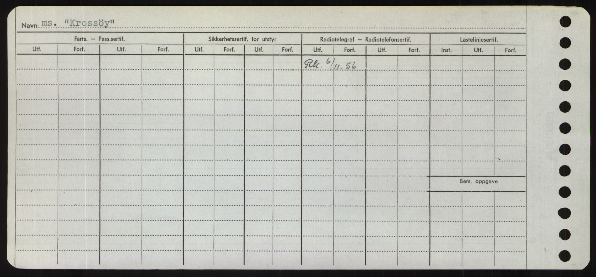 Sjøfartsdirektoratet med forløpere, Skipsmålingen, AV/RA-S-1627/H/Hd/L0021: Fartøy, Kor-Kår, p. 234