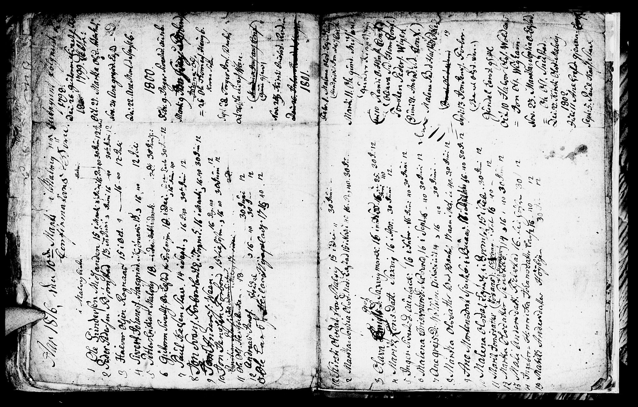 Ministerialprotokoller, klokkerbøker og fødselsregistre - Sør-Trøndelag, AV/SAT-A-1456/616/L0419: Parish register (copy) no. 616C02, 1797-1816