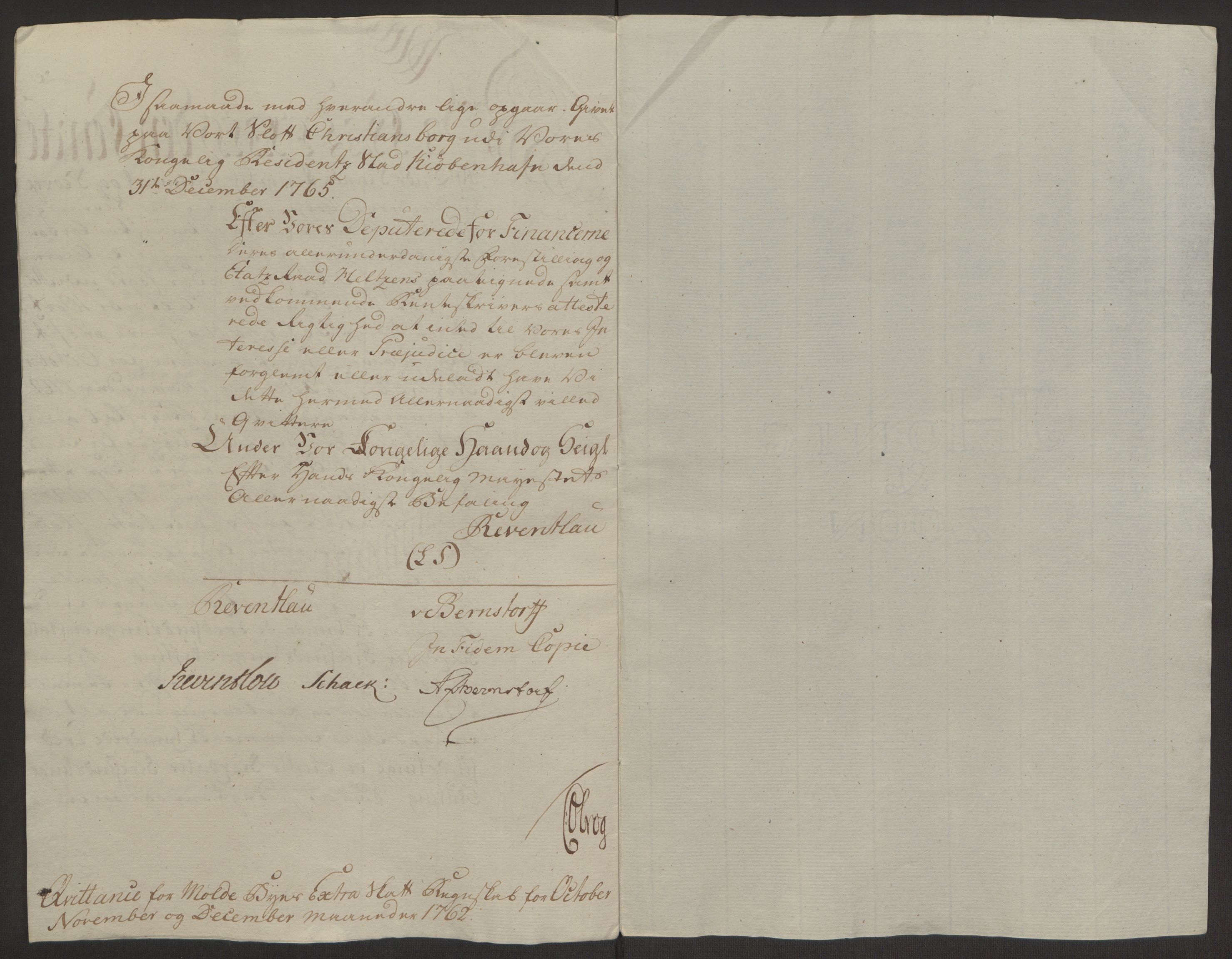 Rentekammeret inntil 1814, Reviderte regnskaper, Byregnskaper, AV/RA-EA-4066/R/Rq/L0487/0004: [Q1] Kontribusjonsregnskap / Ekstraskatt, 1762-1772, p. 9