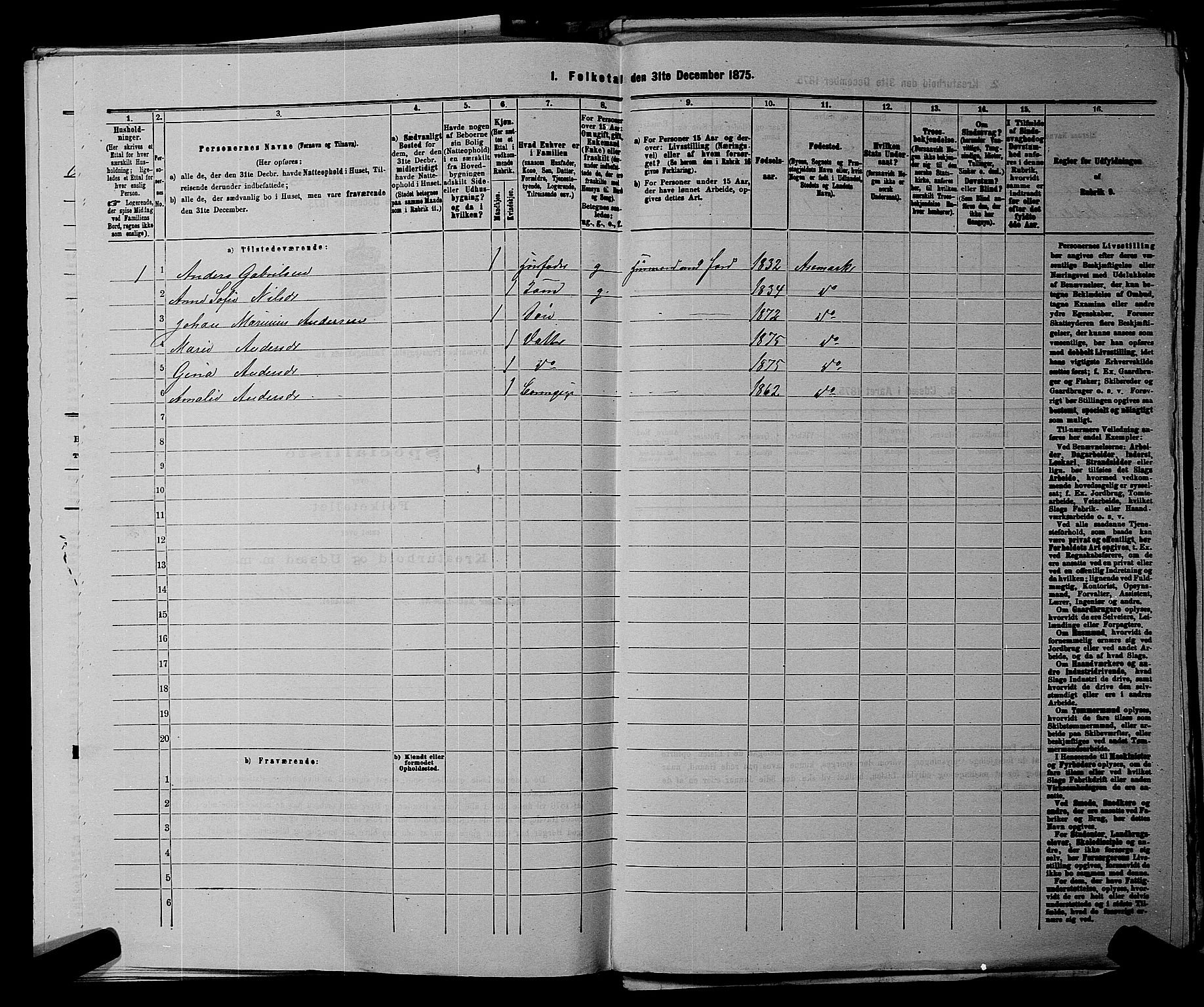 RA, 1875 census for 0118P Aremark, 1875, p. 247